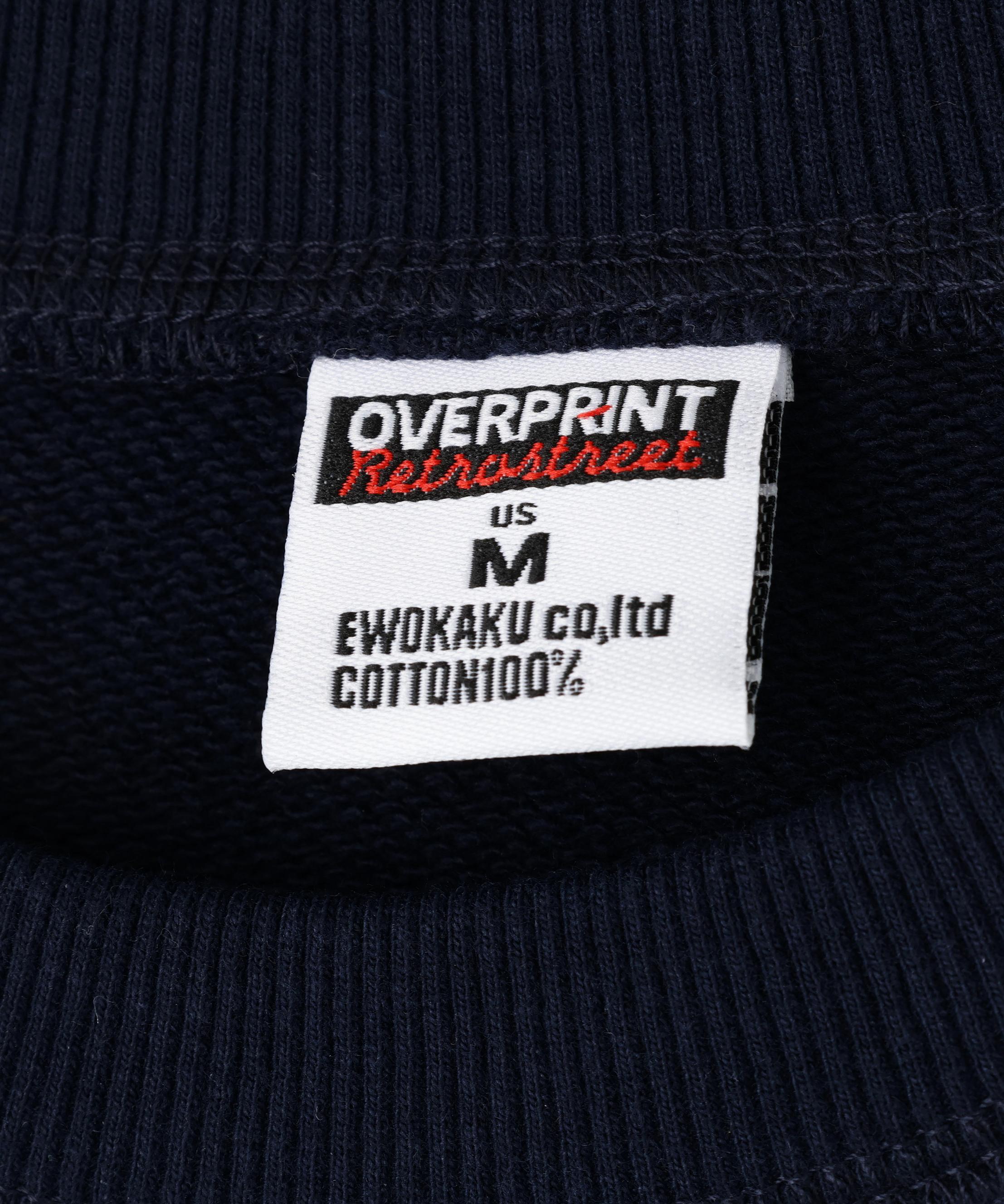ovepint/オーバープリント/NAENANO RACK PILE SWEATSHI>TS 1 ネイビー
