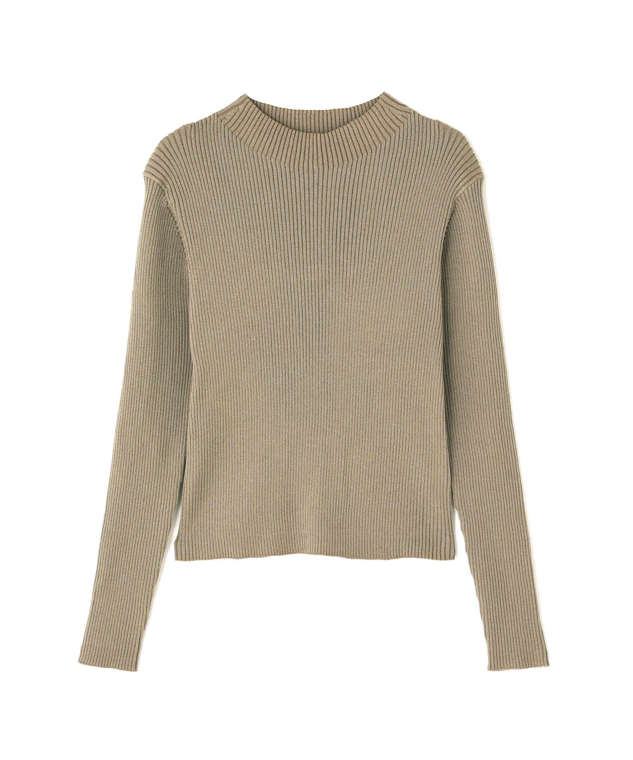 チェックニットキャミワンピースセット ネイビー系2