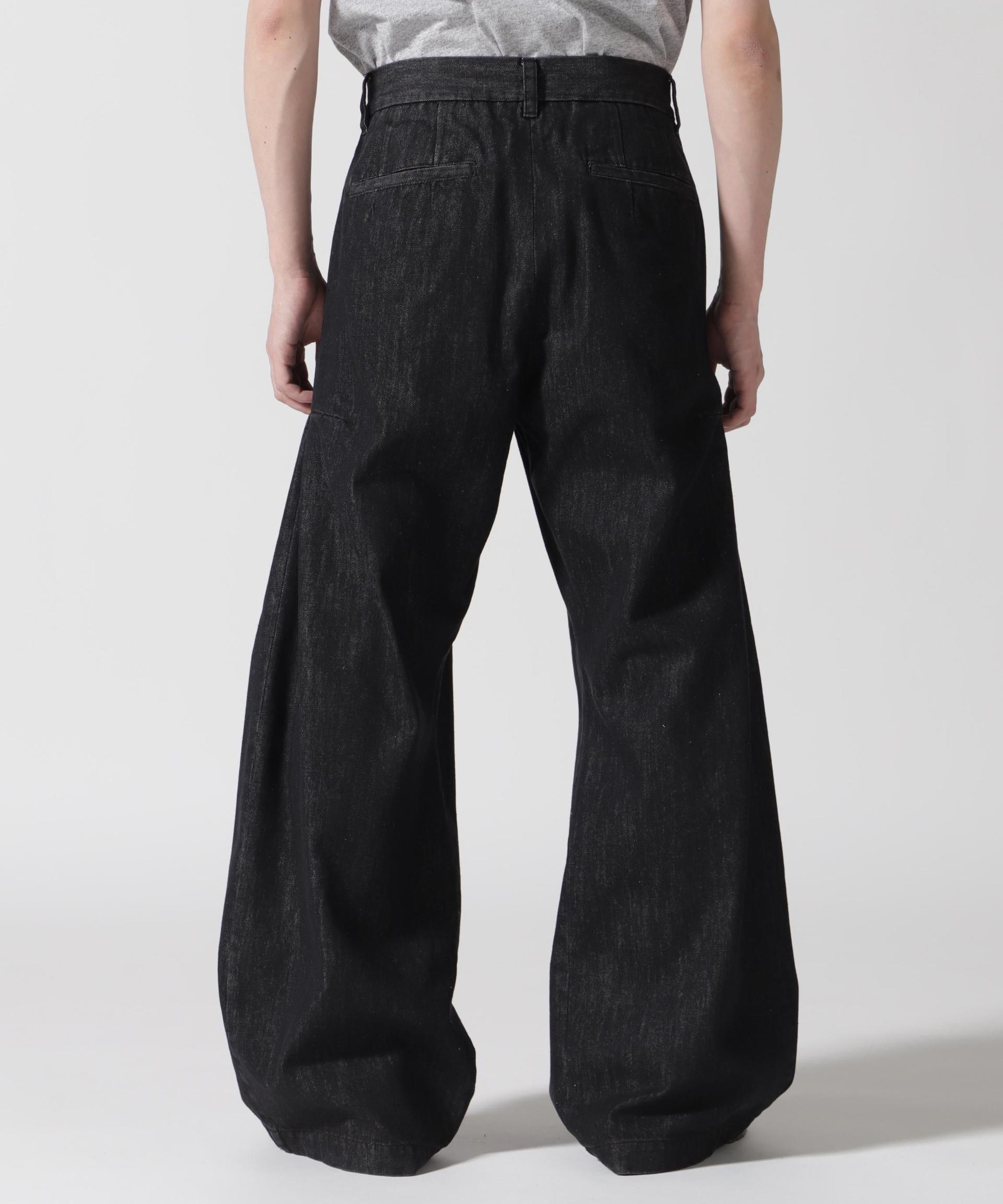 うーページです Toironier/トワロニエ/Denim 2Tuck Side Tuck Pants