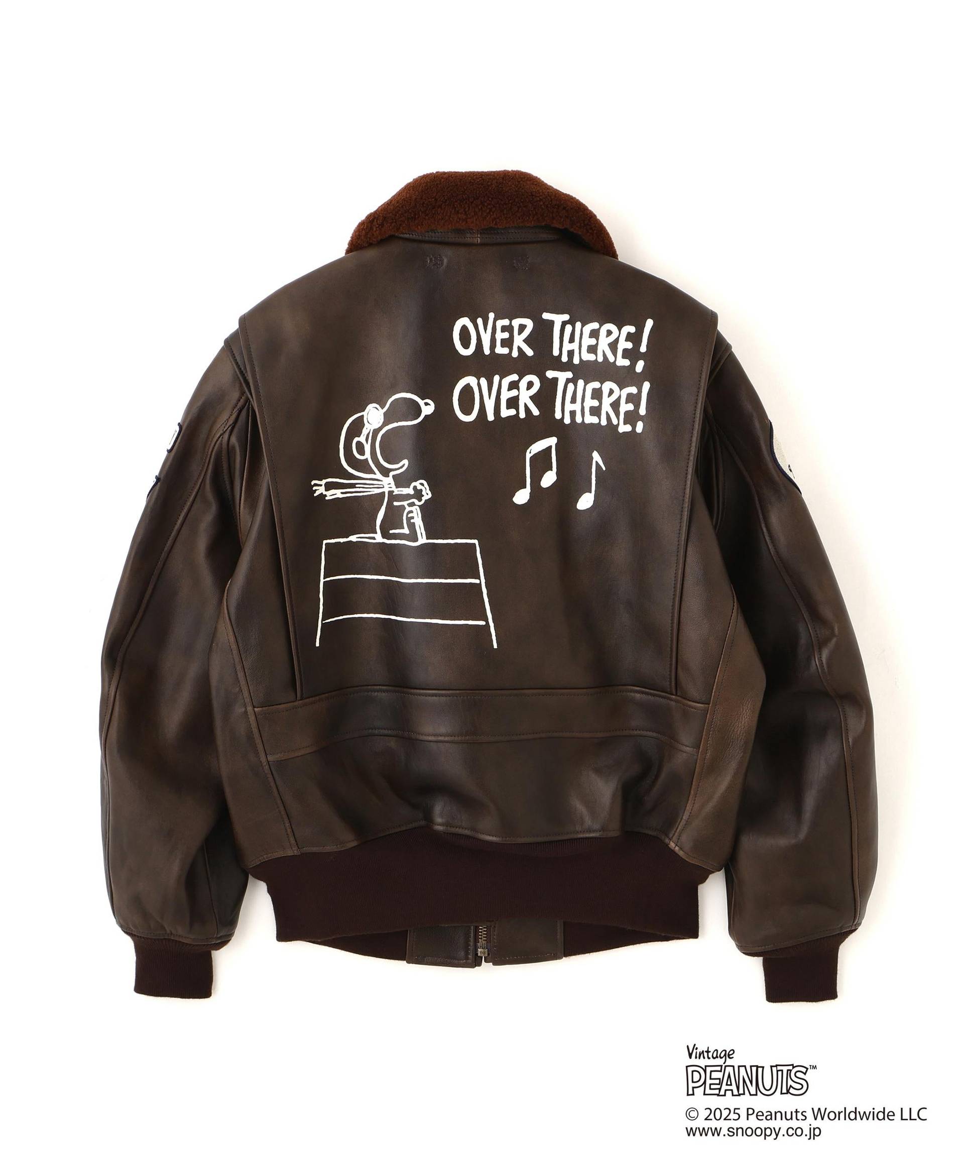 AVIREX × PEANUTS G-1 