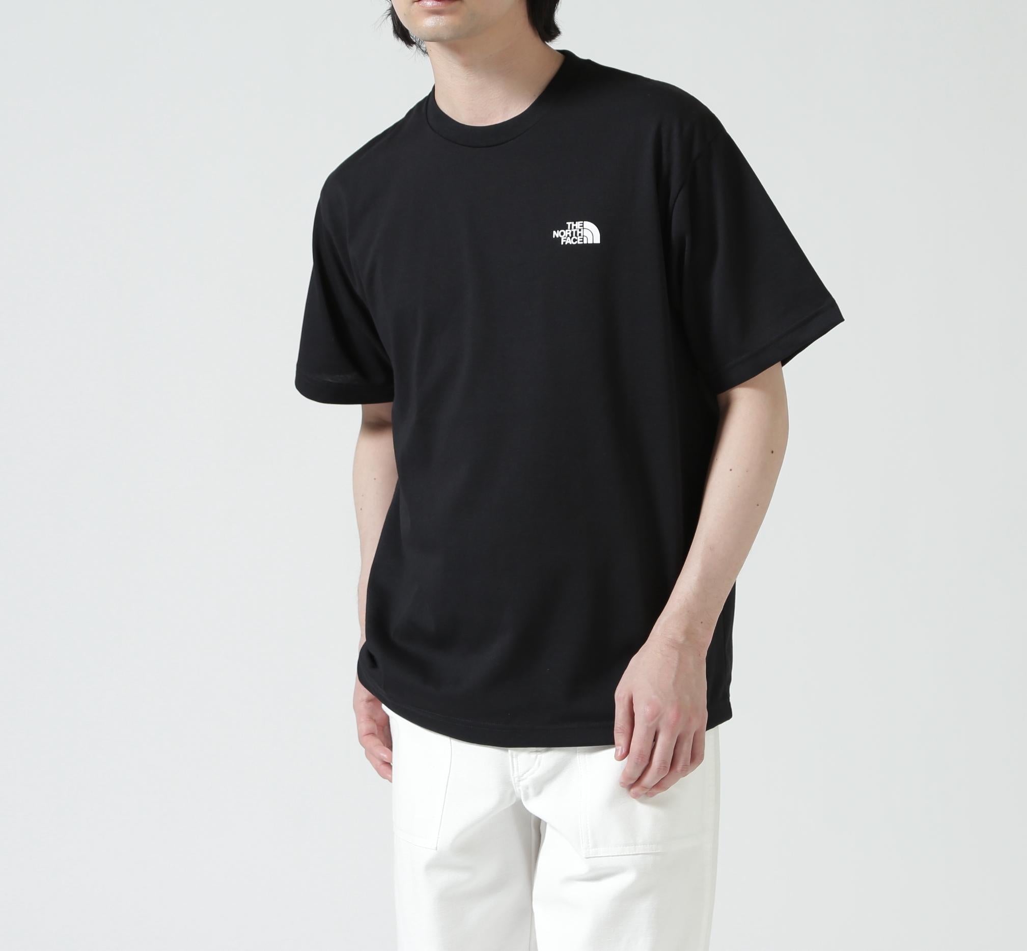 THE NORTH FACE /ザ・ノース・フェイス　S/S Back Square Logo Tee バックスクエアロゴティー ブラック