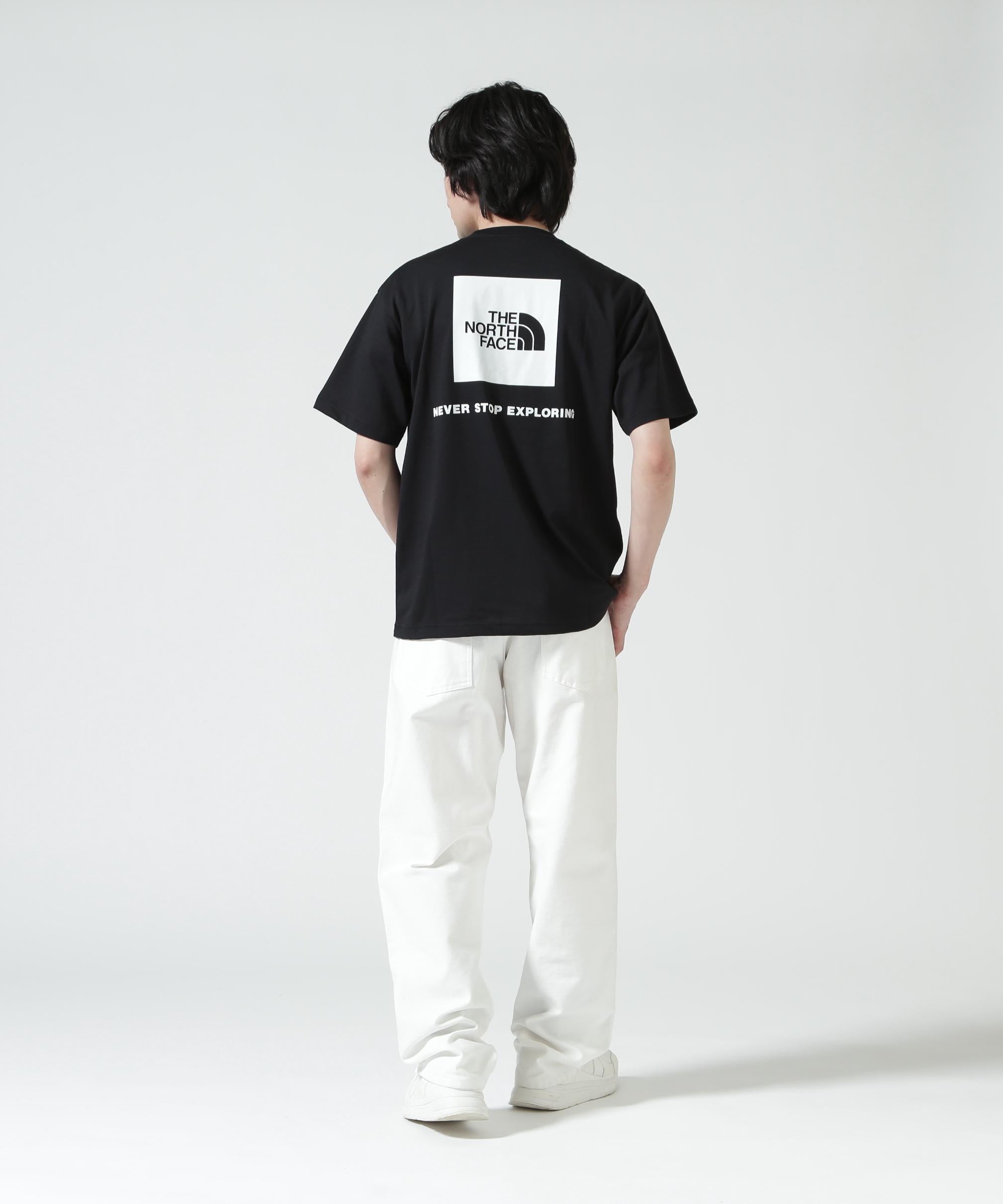 THE NORTH FACE /ザ・ノース・フェイス　S/S Back Square Logo Tee バックスクエアロゴティー ブラック