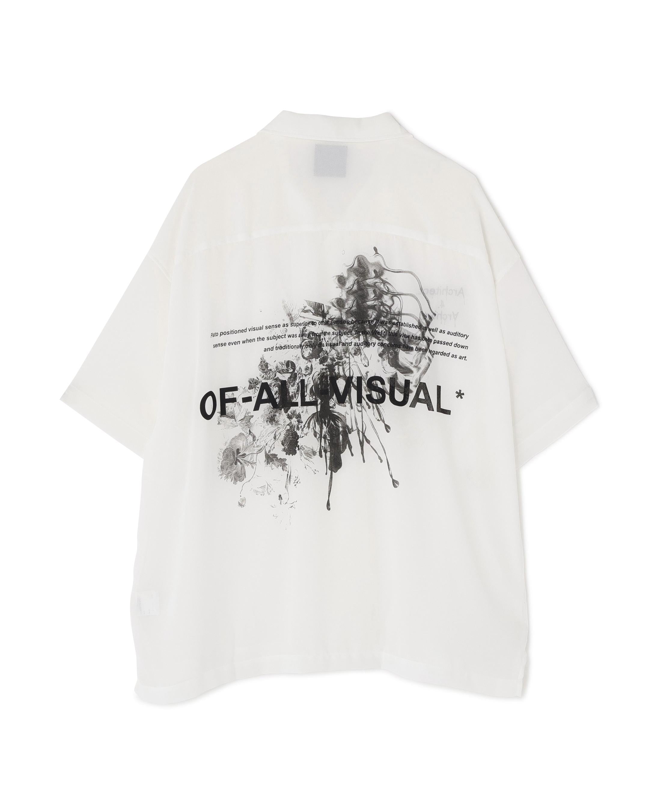 A4A/エーフォーエー/PAINT S/S SHIRTS ホワイト