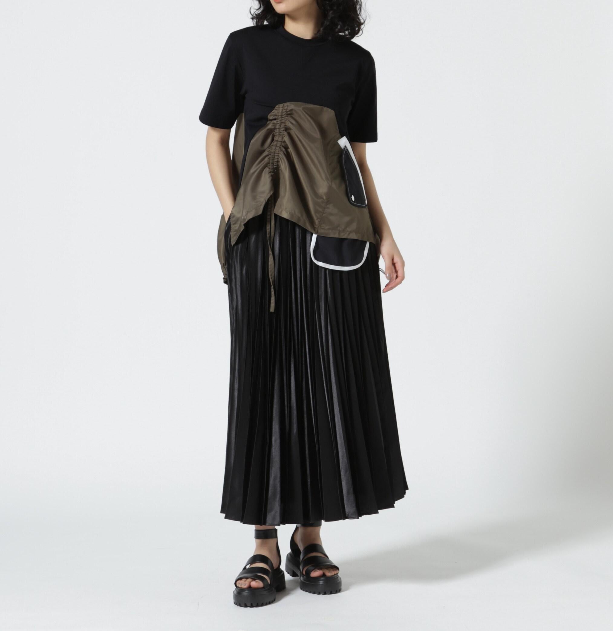 スカート UN3D. ORIGAMI PLEATS SK GS UN3D.（アンスリード） スカート MESH ORIGAMI PLEATS SK / メッシュ