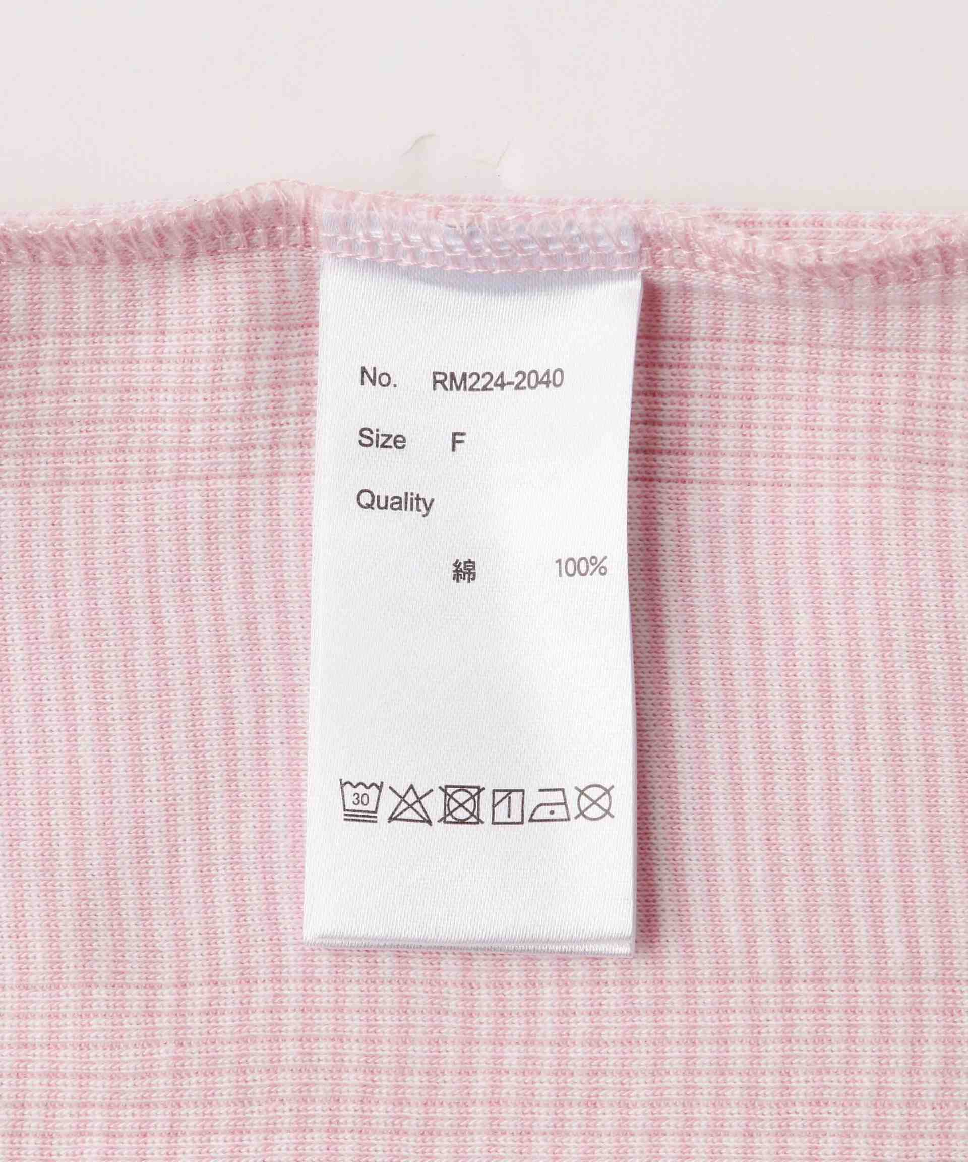Mille/ミラー　P>IR CUP US TANK TOP　Pリブタンクトップ　カップ付き ピンク
