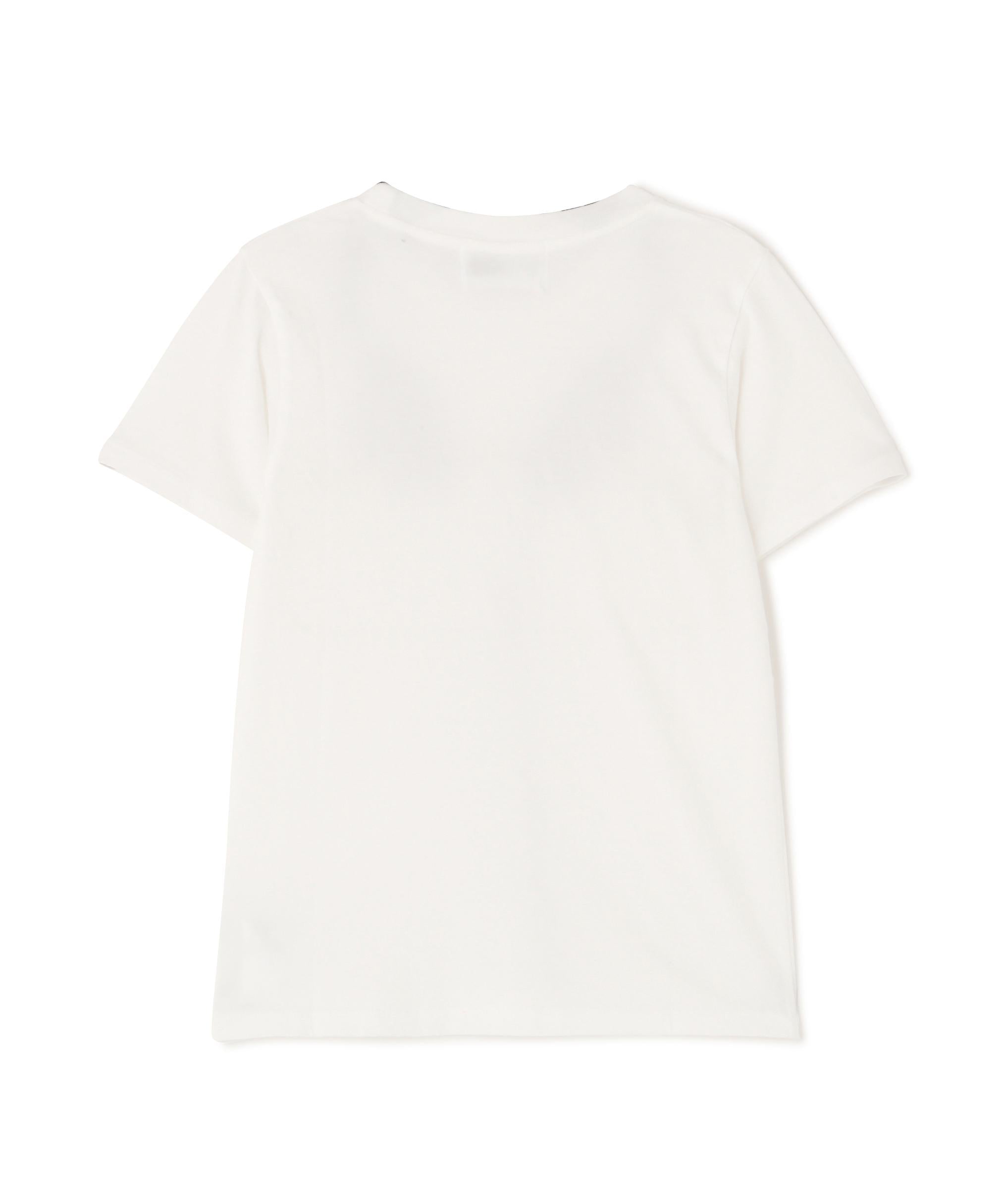 VAQUERA×MOUSSY/ヴァケラ×マウジー/VQ TROMPE L'OEIL BABY TEE ホワイト