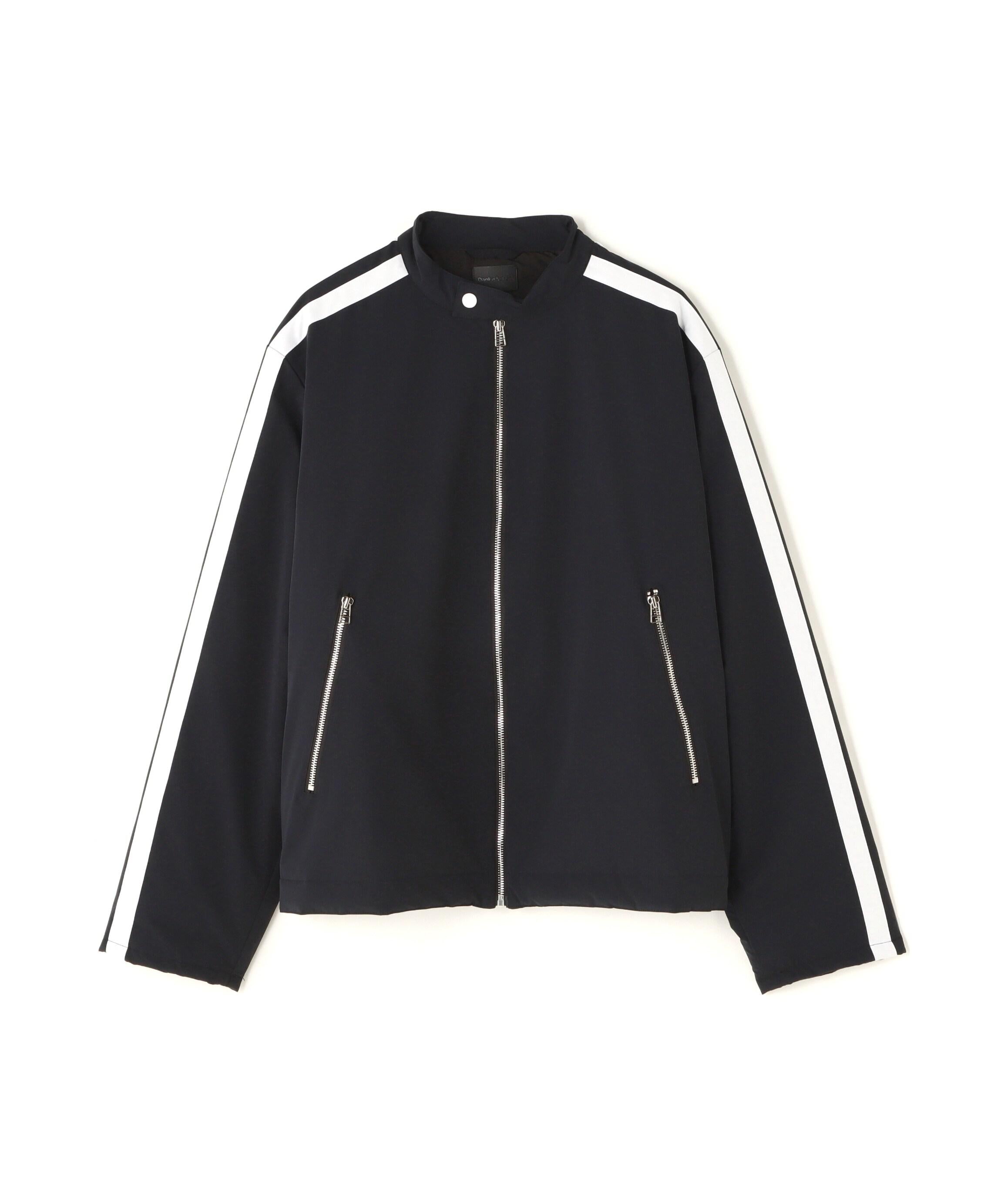 DankeSchon/ダンケシェーン/LAYE>NYLON MOTO JACKET ブラック
