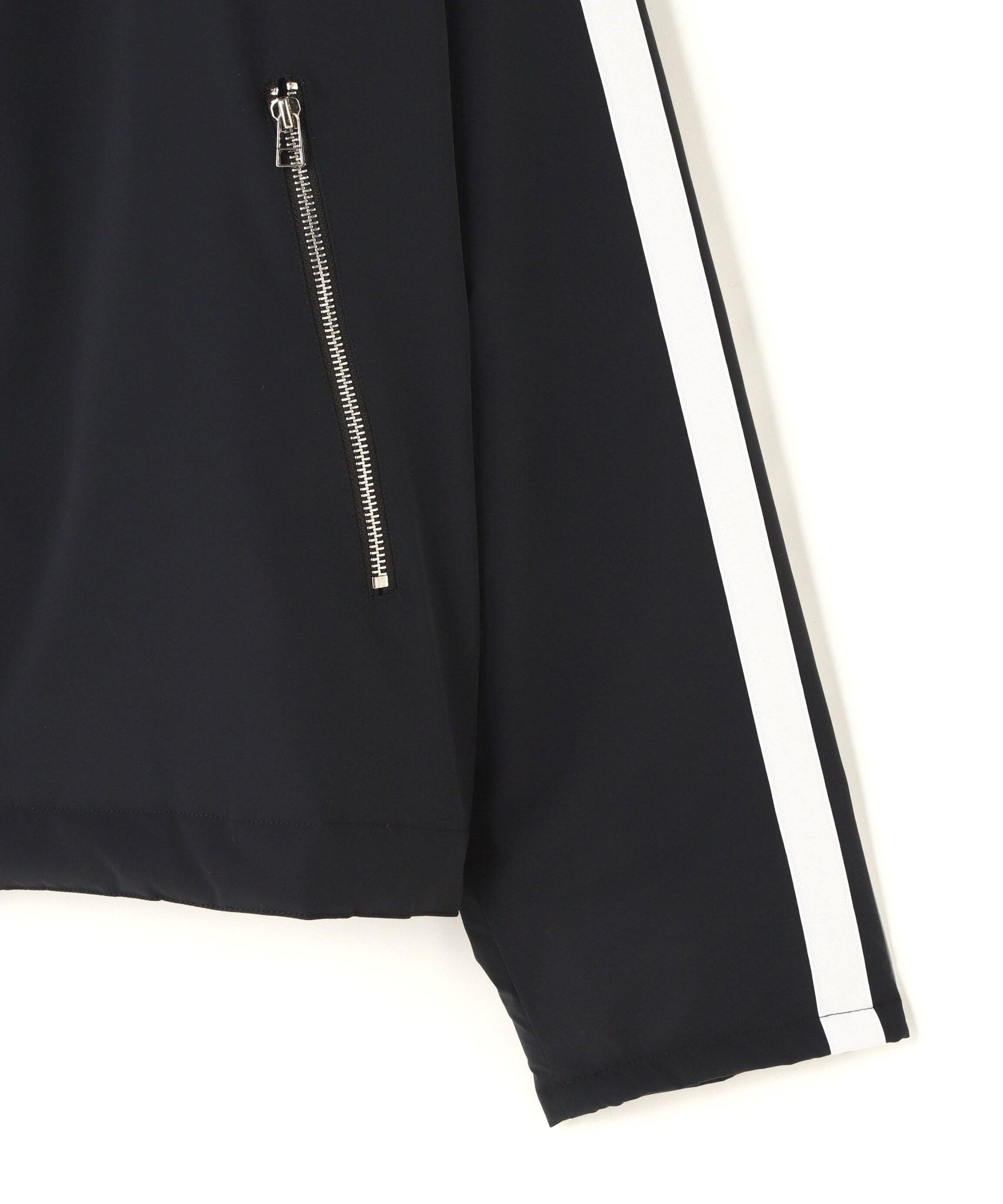 DankeSchon/ダンケシェーン/LAYE>NYLON MOTO JACKET ブラック