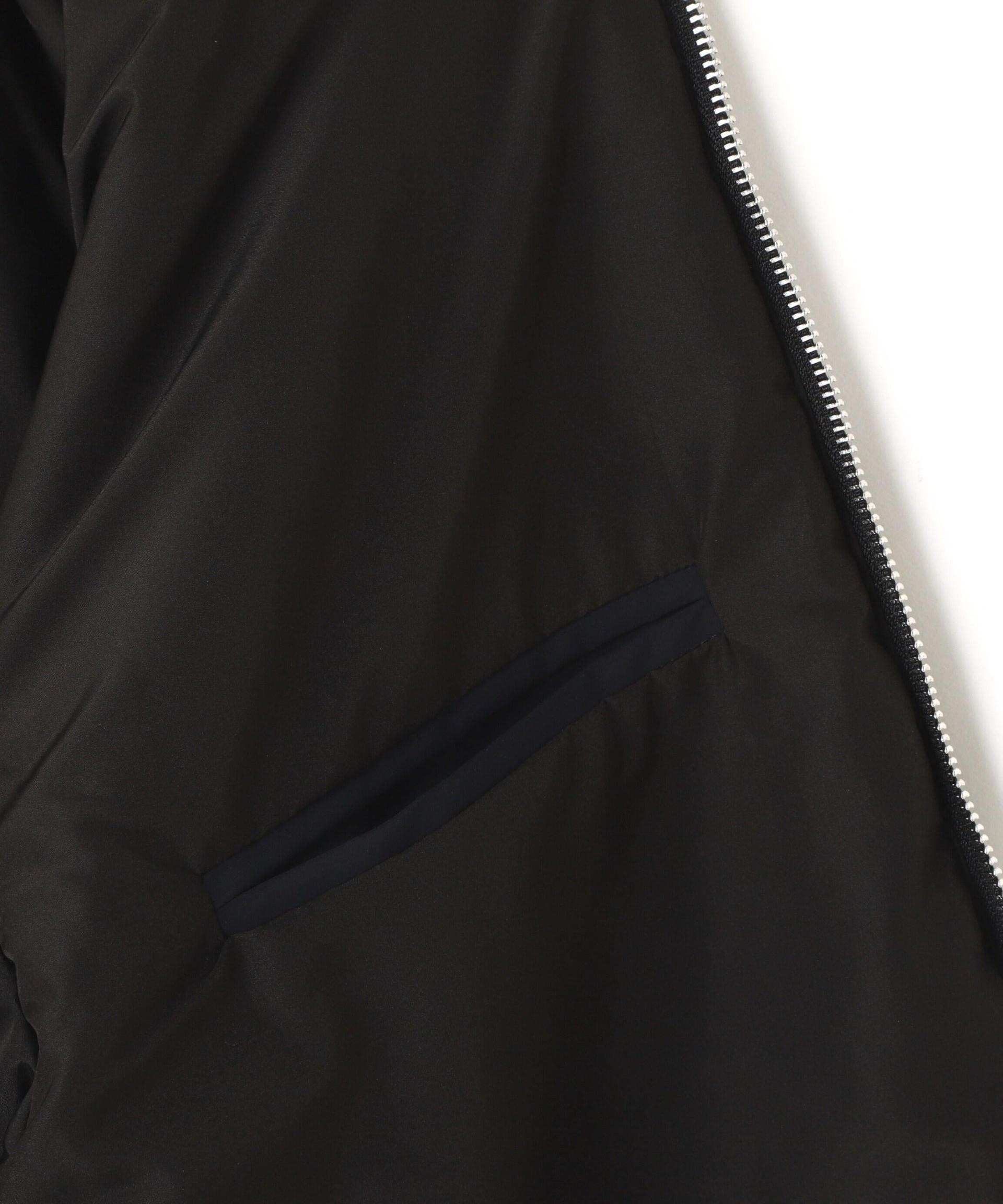 DankeSchon/ダンケシェーン/LAYE>NYLON MOTO JACKET ブラック