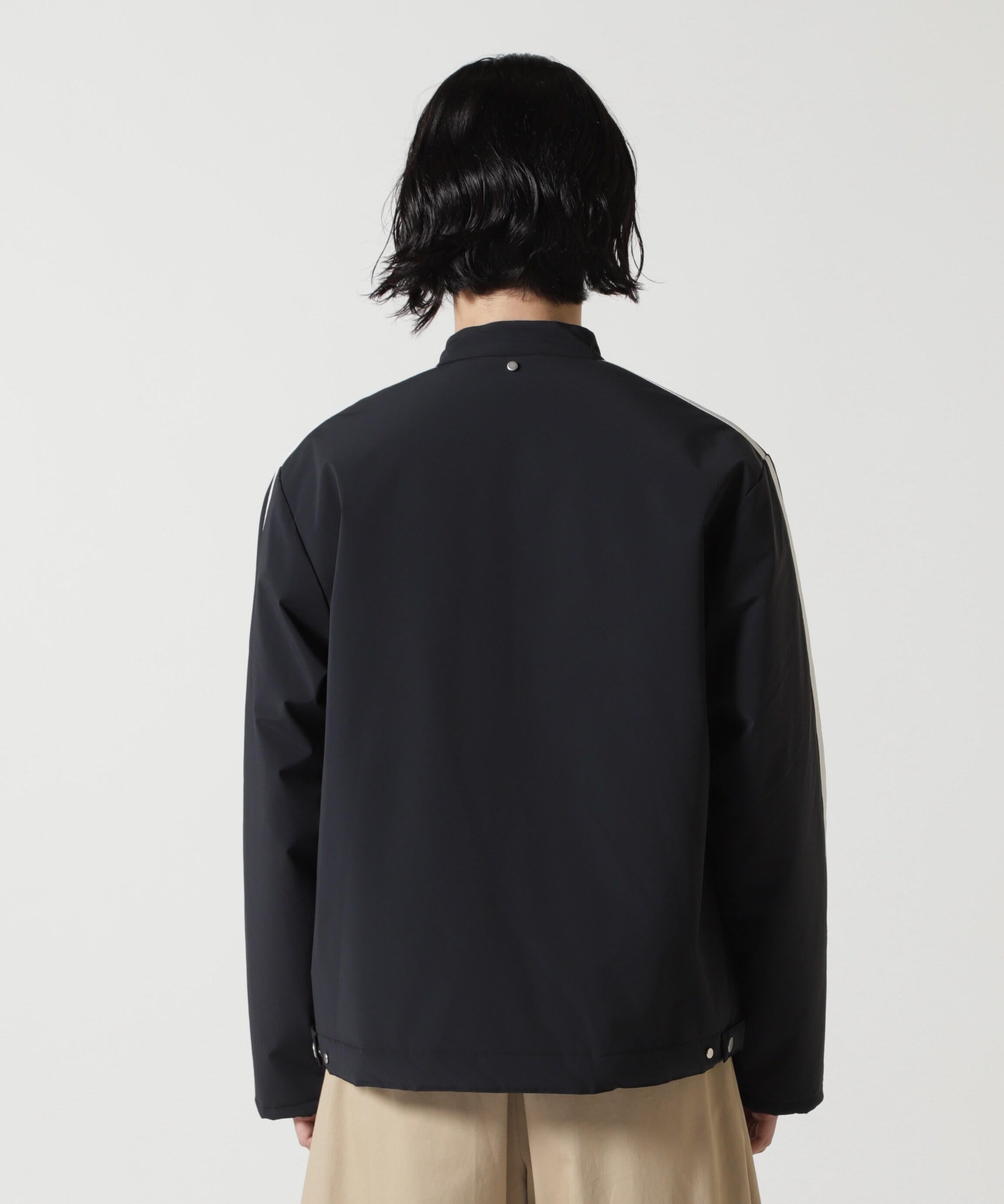 DankeSchon/ダンケシェーン/LAYE>NYLON MOTO JACKET ブラック
