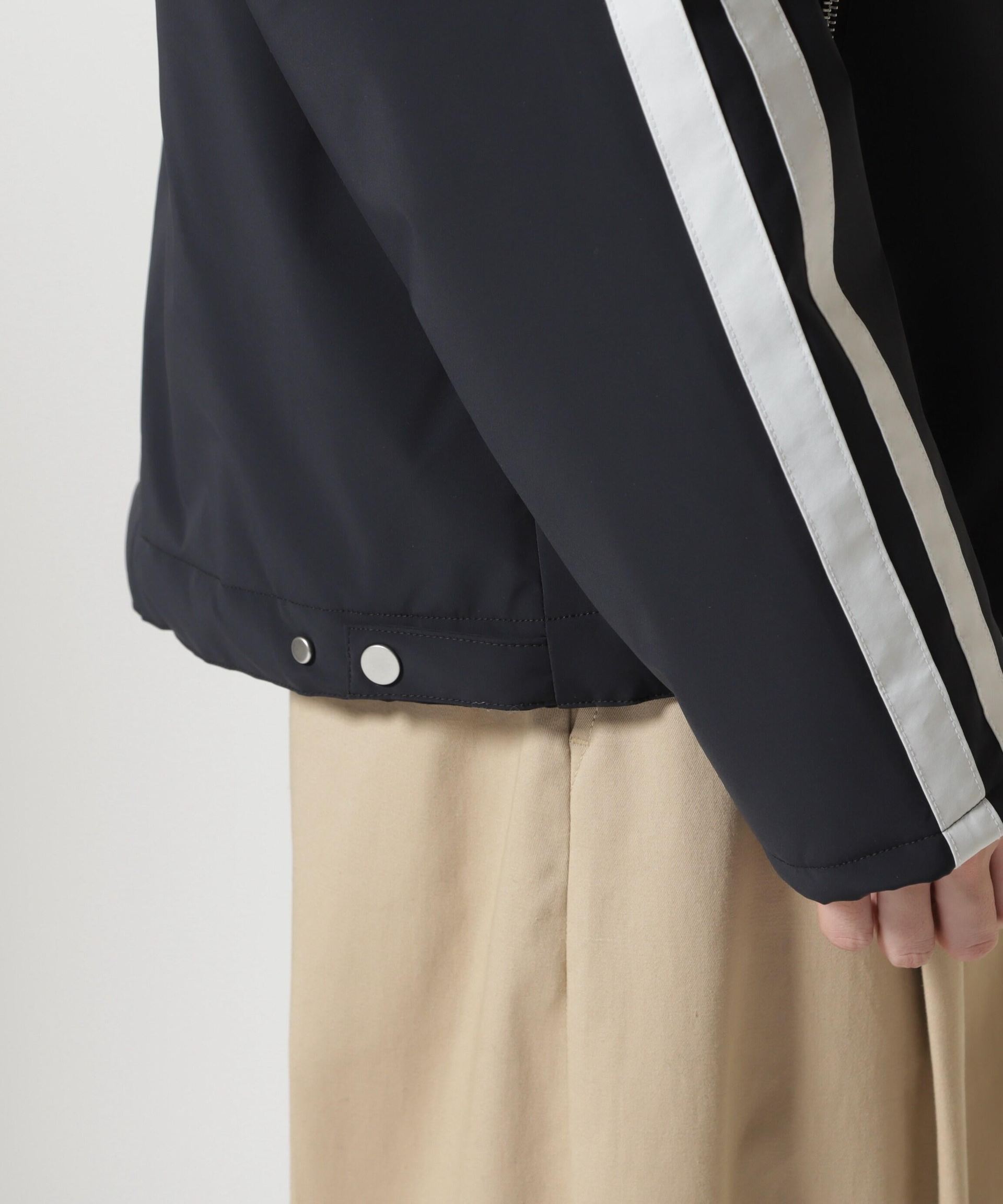 DankeSchon/ダンケシェーン/LAYE>NYLON MOTO JACKET ブラック