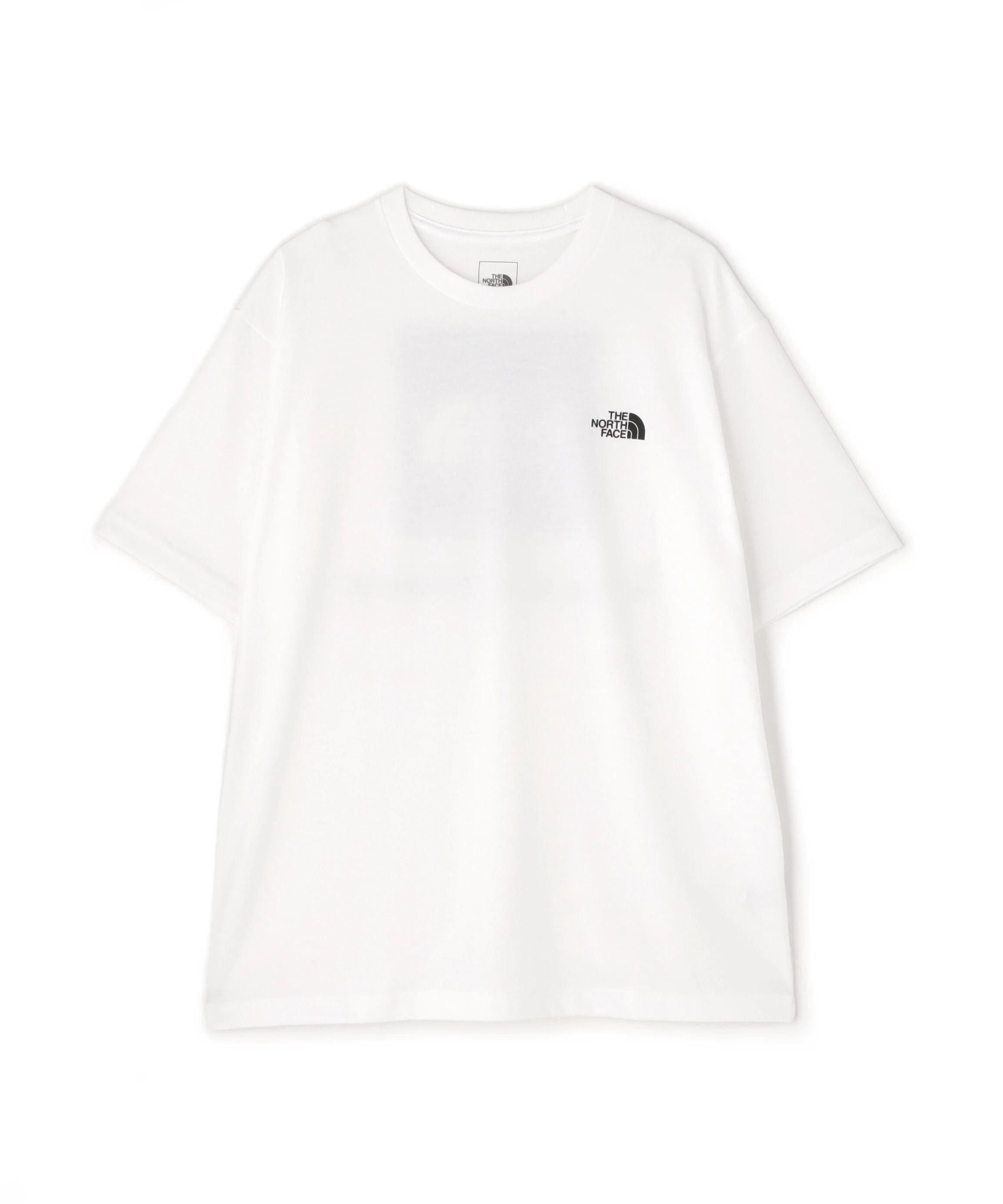 THE NO>TH FACE/ザ・ノースフェイス/S/S RANDANA SQUA>E LOGO TEE ホワイト