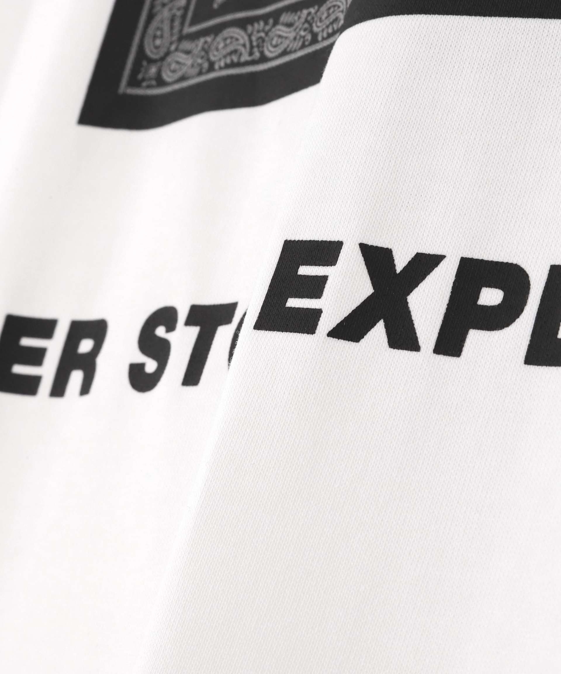 THE NO>TH FACE/ザ・ノースフェイス/S/S RANDANA SQUA>E LOGO TEE ホワイト