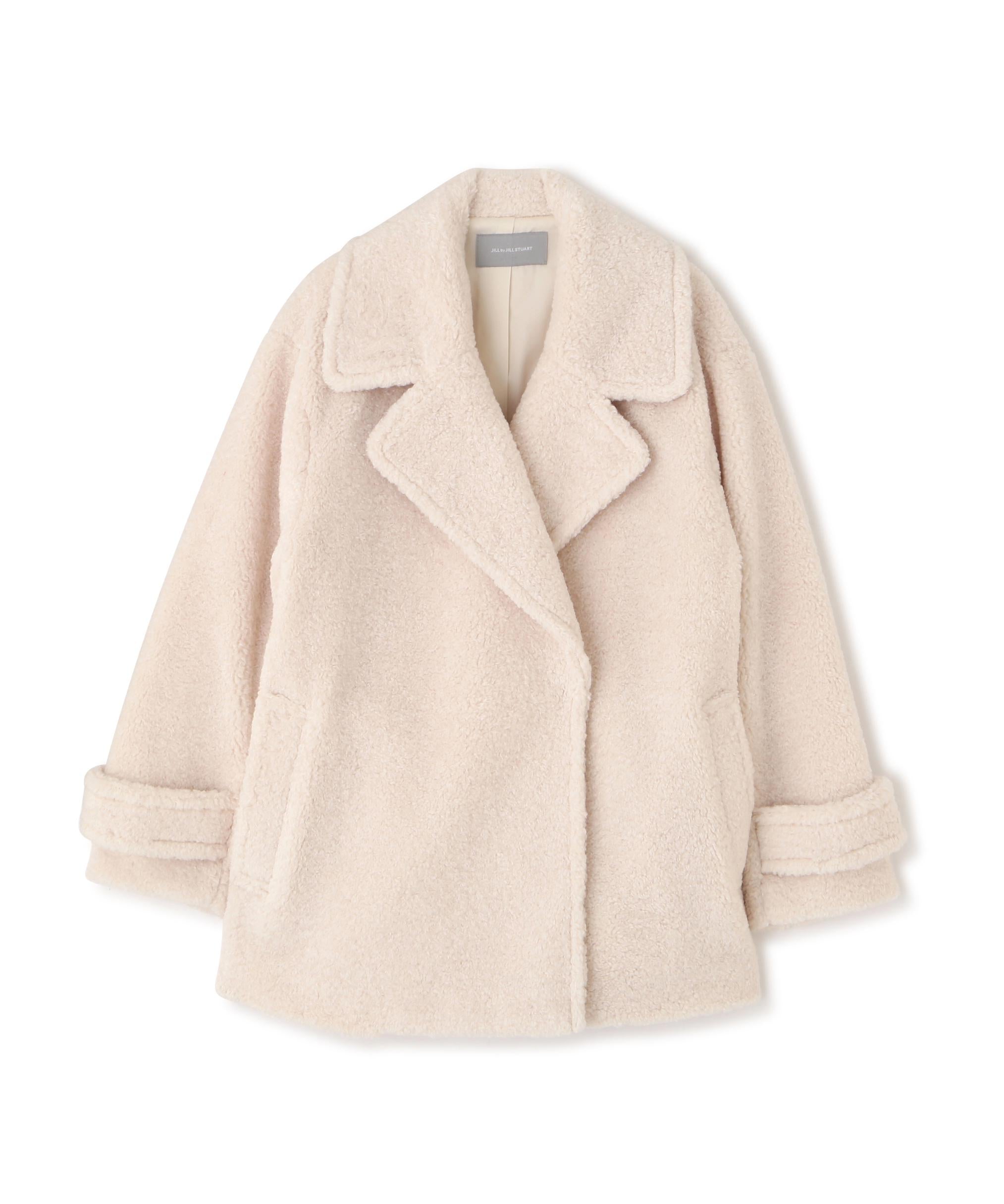 くるくるボアコート エクリュ