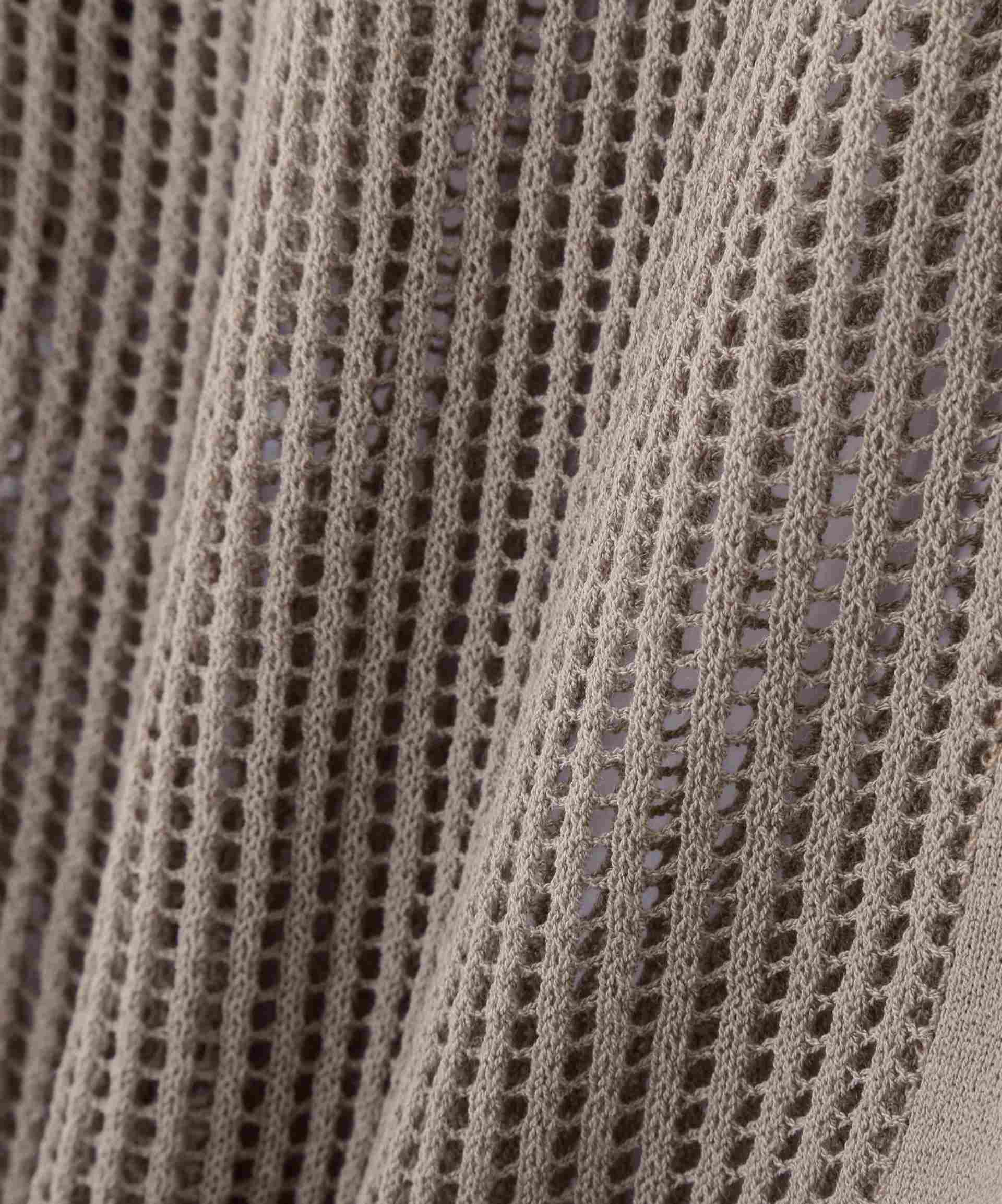 ◆シアーコンビカーディガン モカ6