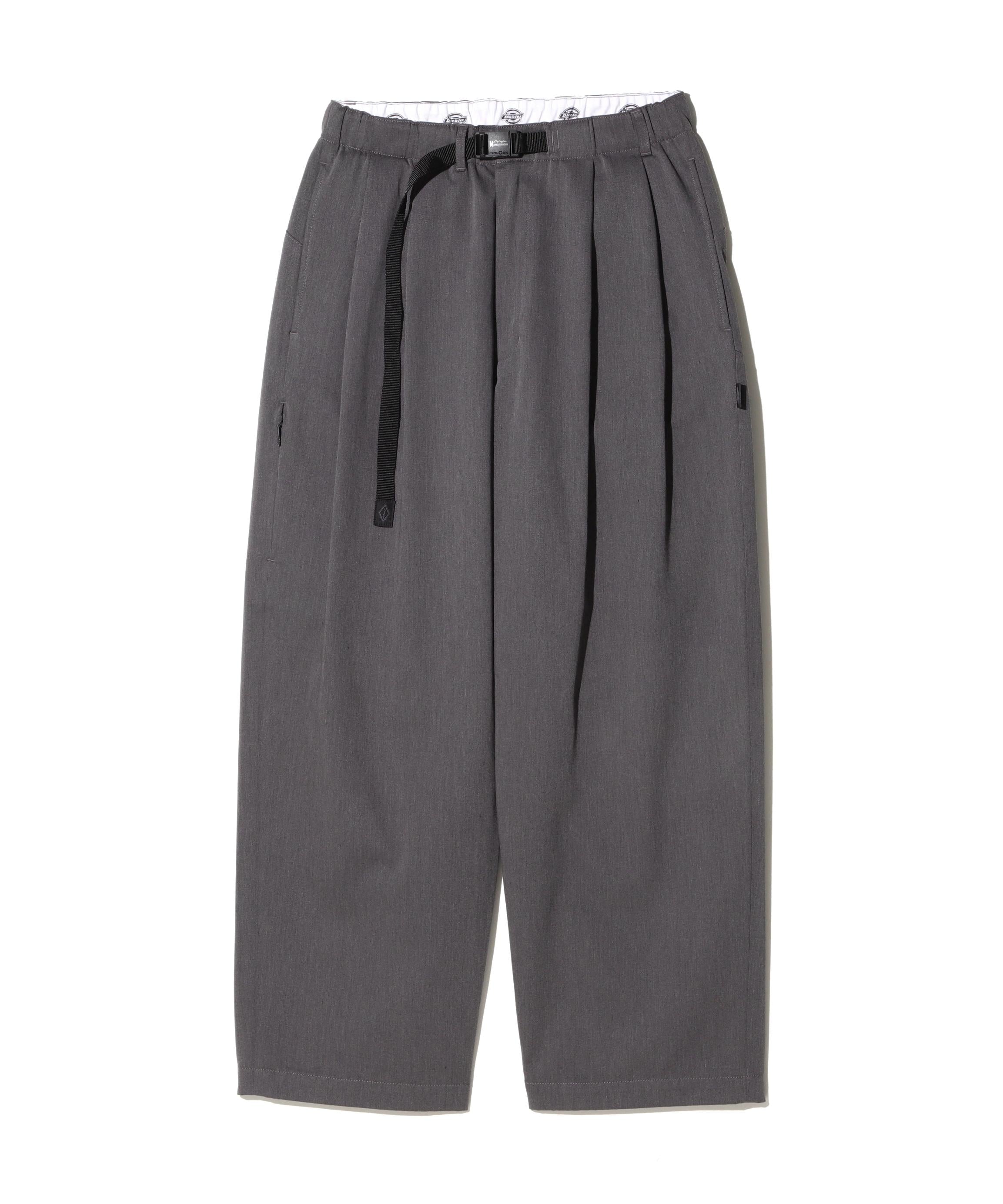 ×DICKIES/ディッキーズ/EXT>A MILE TUCK PANTS グレー