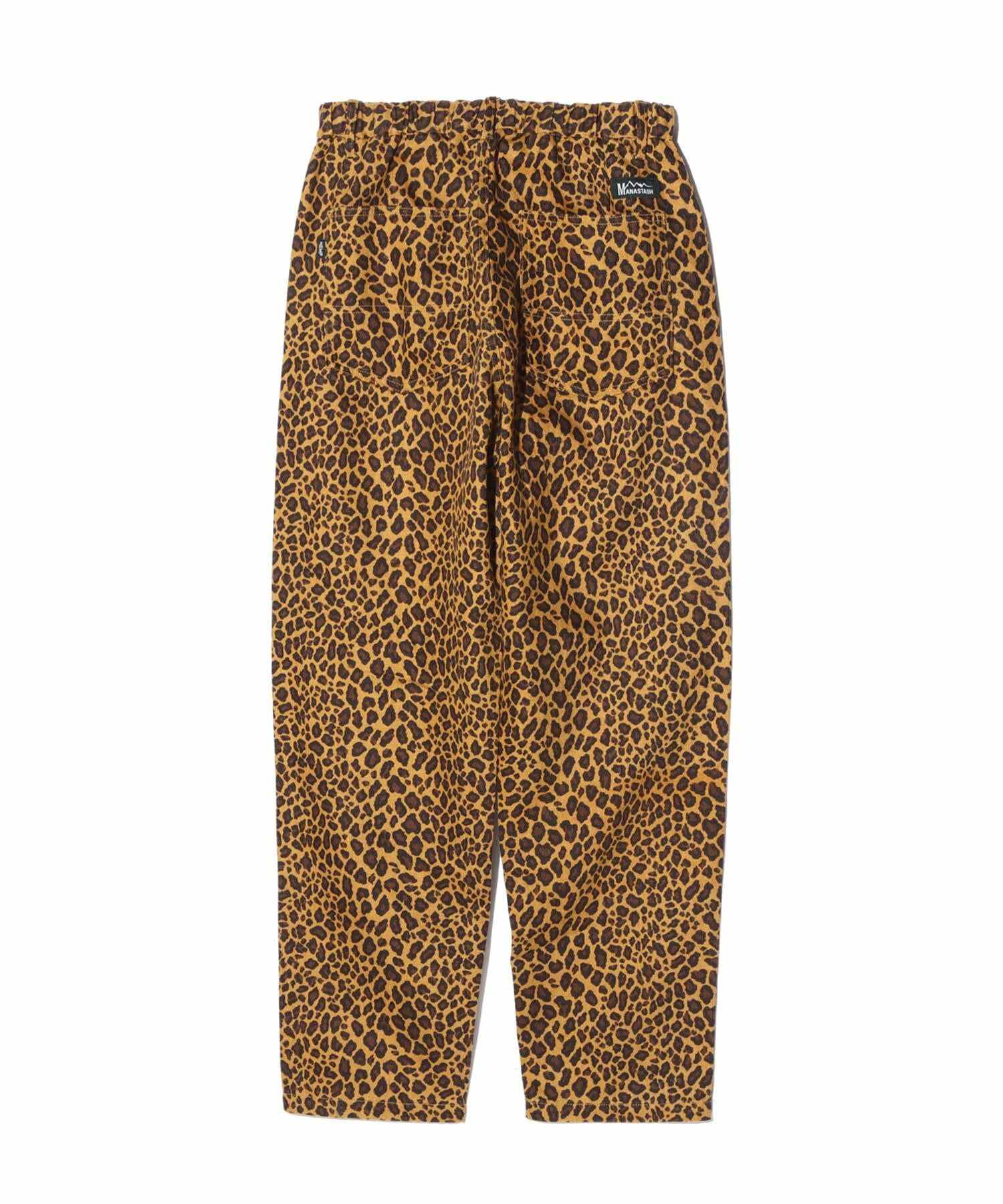 MANASTASH/マナスタッシュ/CHILLIWACK PANTS LEOPARD ブラウン