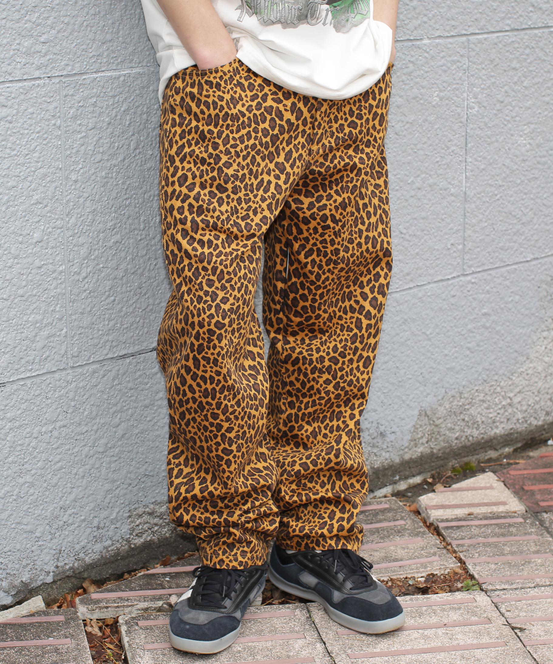 MANASTASH/マナスタッシュ/CHILLIWACK PANTS LEOPARD ブラウン