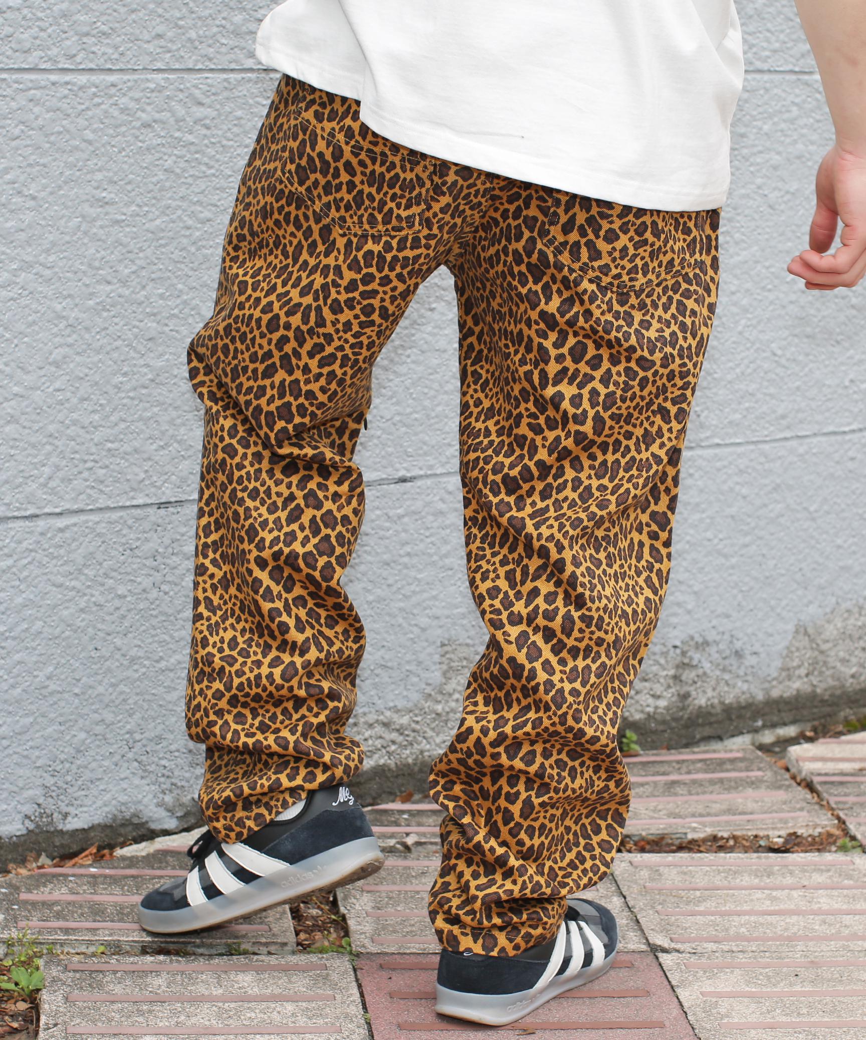 MANASTASH/マナスタッシュ/CHILLIWACK PANTS LEOPARD ブラウン