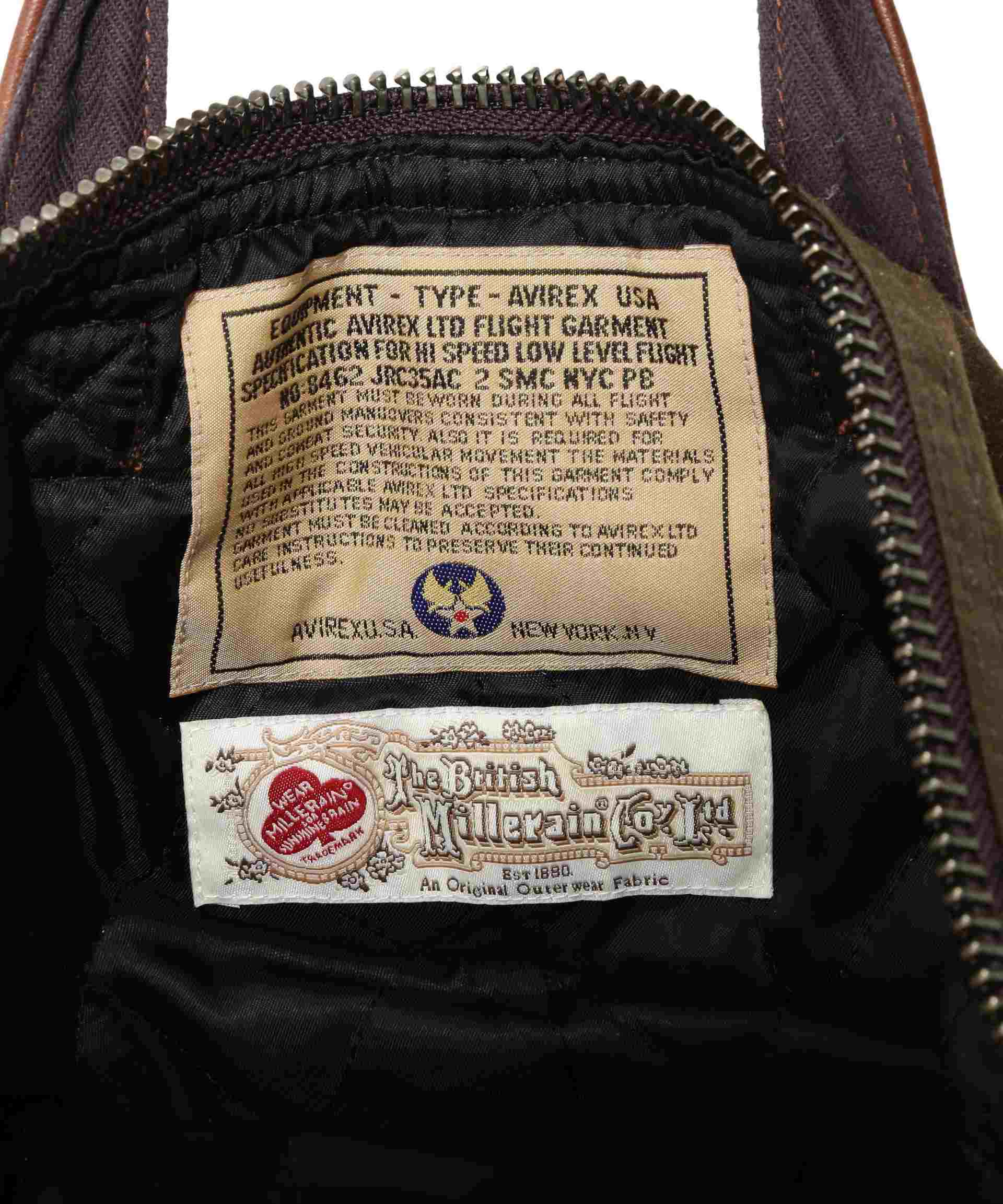 MILITA>Y FAR>IC OILED CLOTH HELMET RAG オリーブ