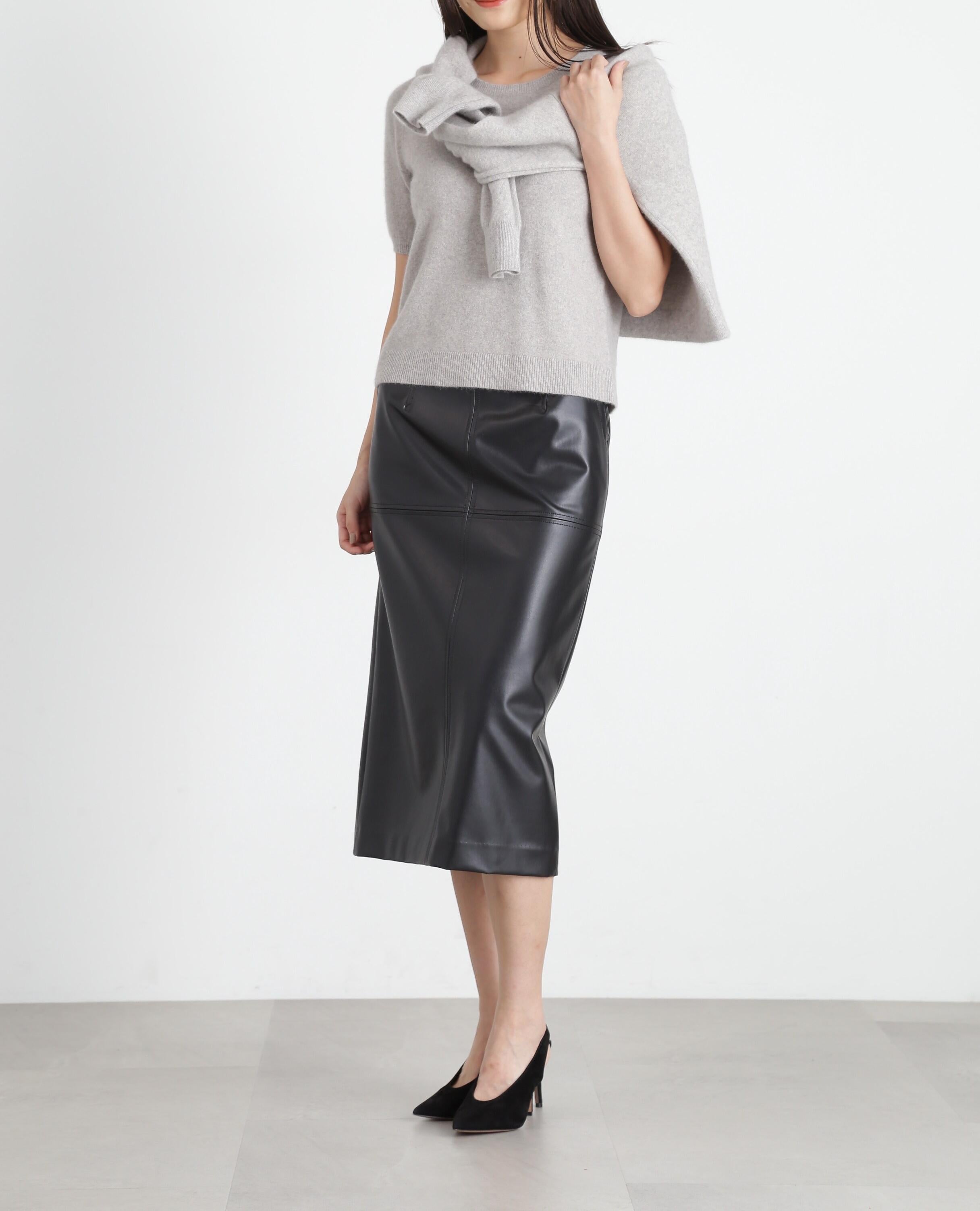 ◆ZIPカーディガン グレー