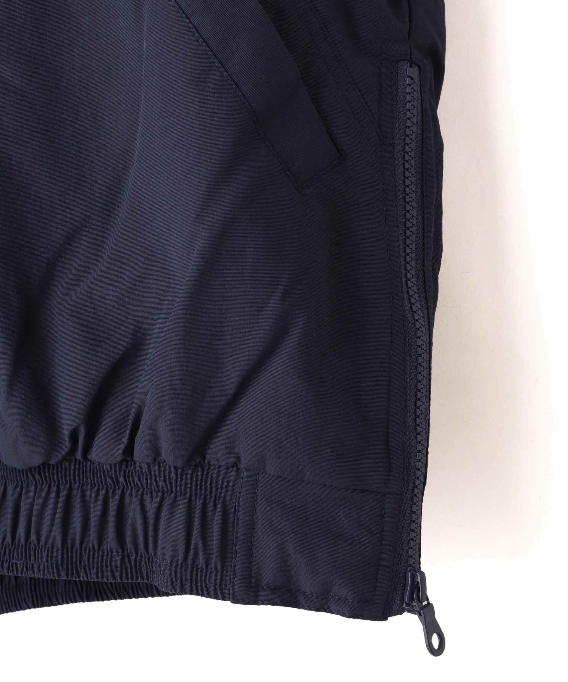 ovepint/オーバープリント/HALF ZIP STADIUM JACKET ネイビー