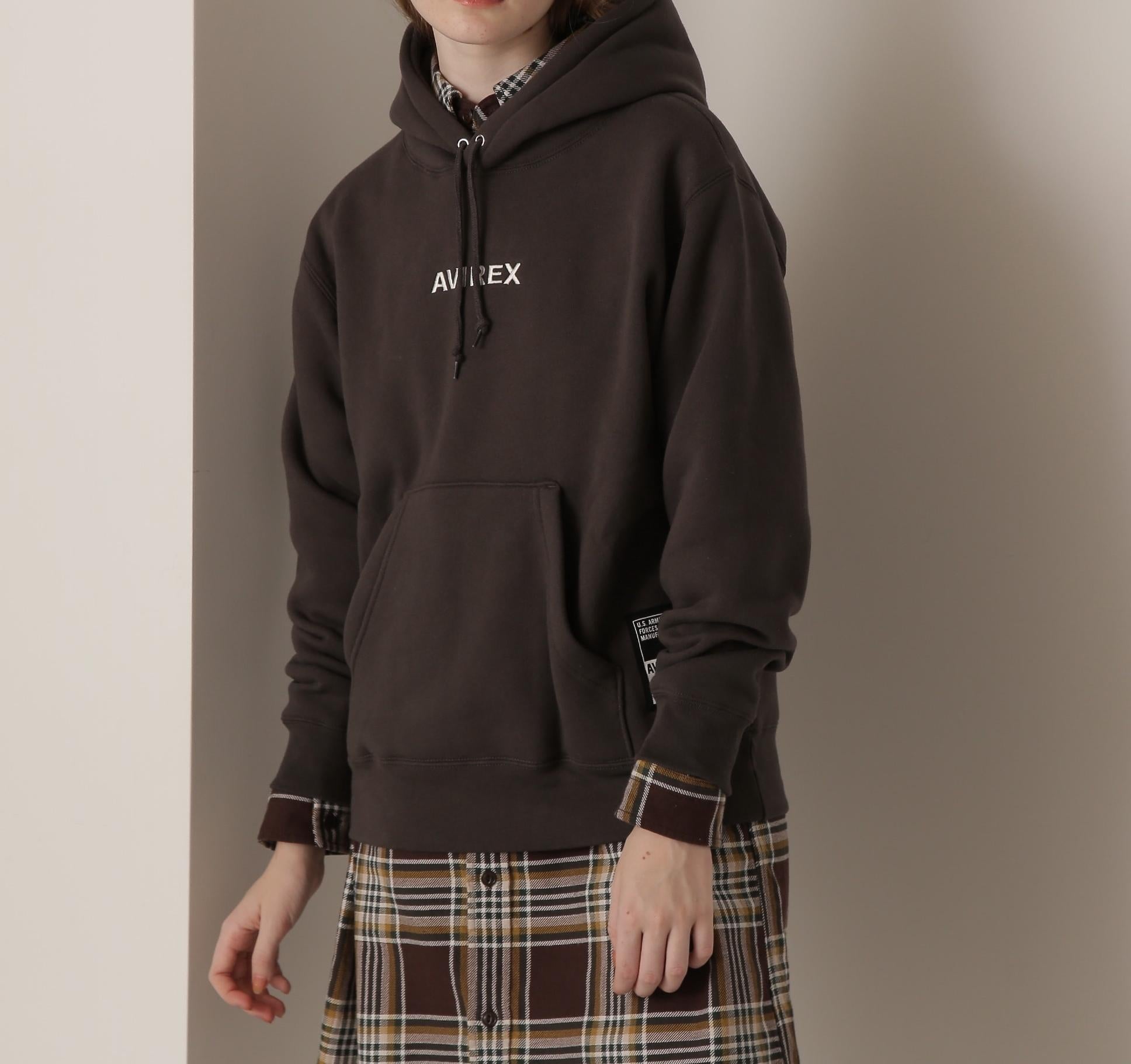 Aスター プルパーカー/ A STAR PULL PARKA チャコール