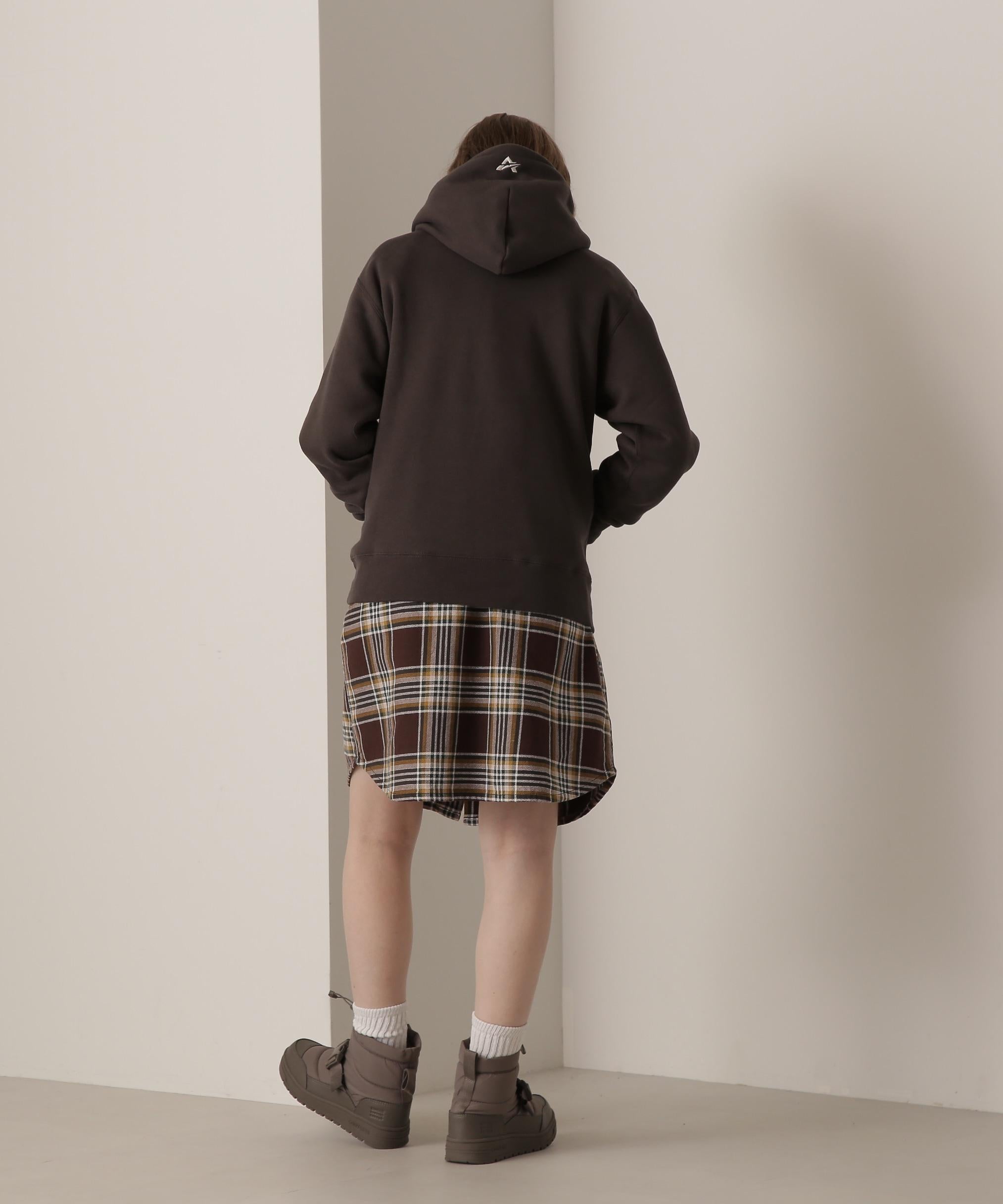 Aスター プルパーカー/ A STAR PULL PARKA チャコール