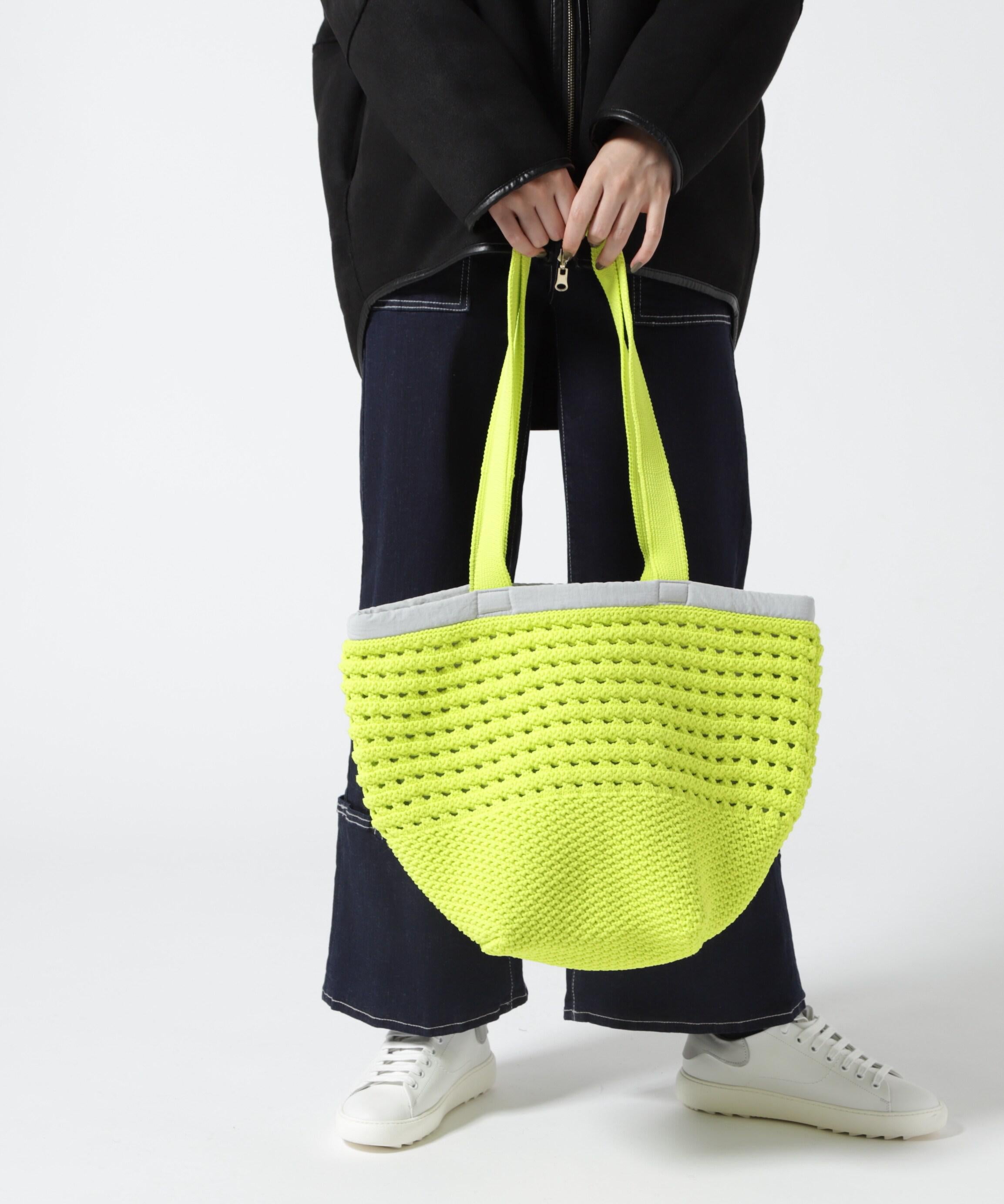 KNii<ニー 別注CHUNKY TOTE/トートバッグ　 イエロー