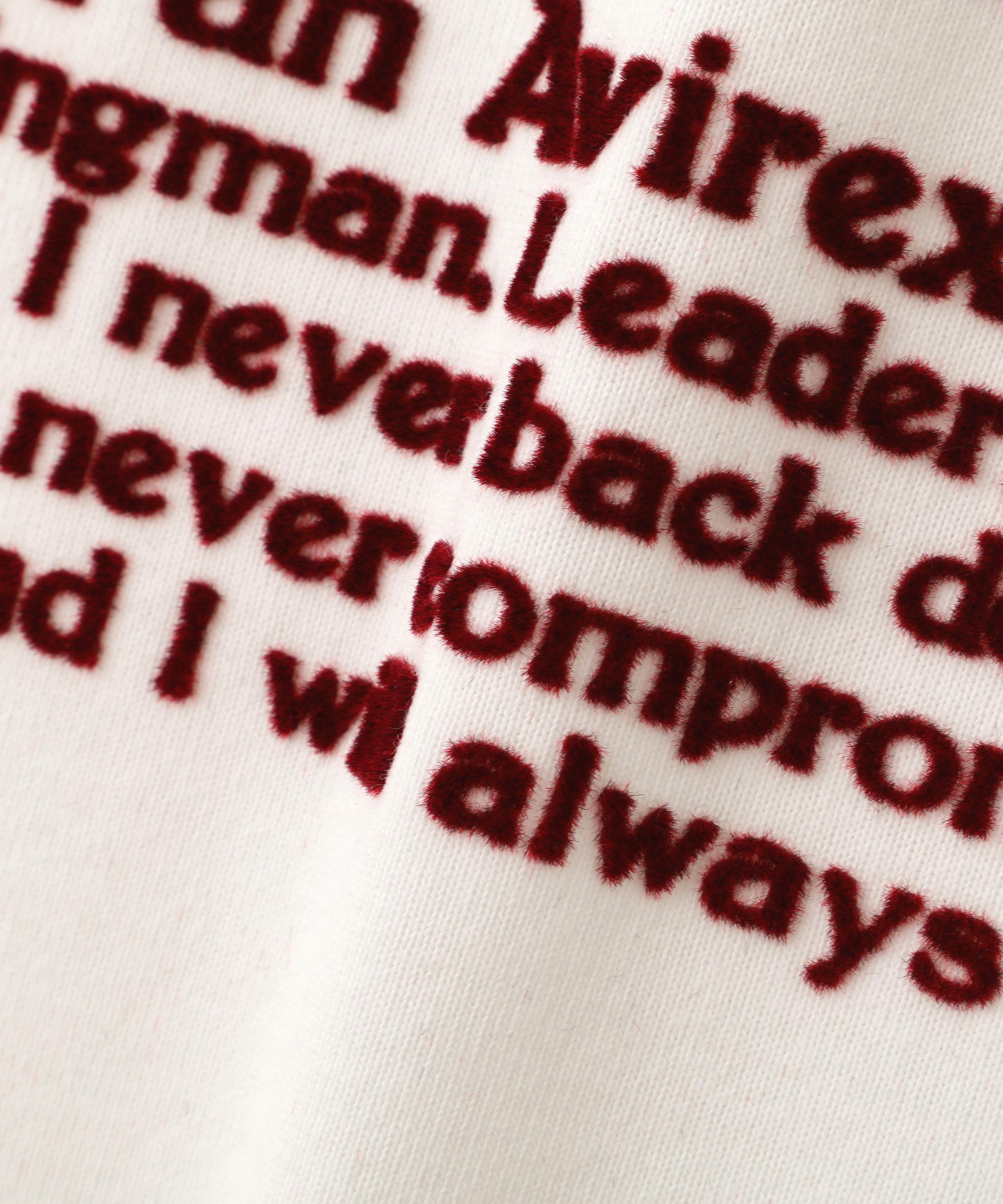 PRINT T-SHIRT ”Avirex Creed” オフホワイト3