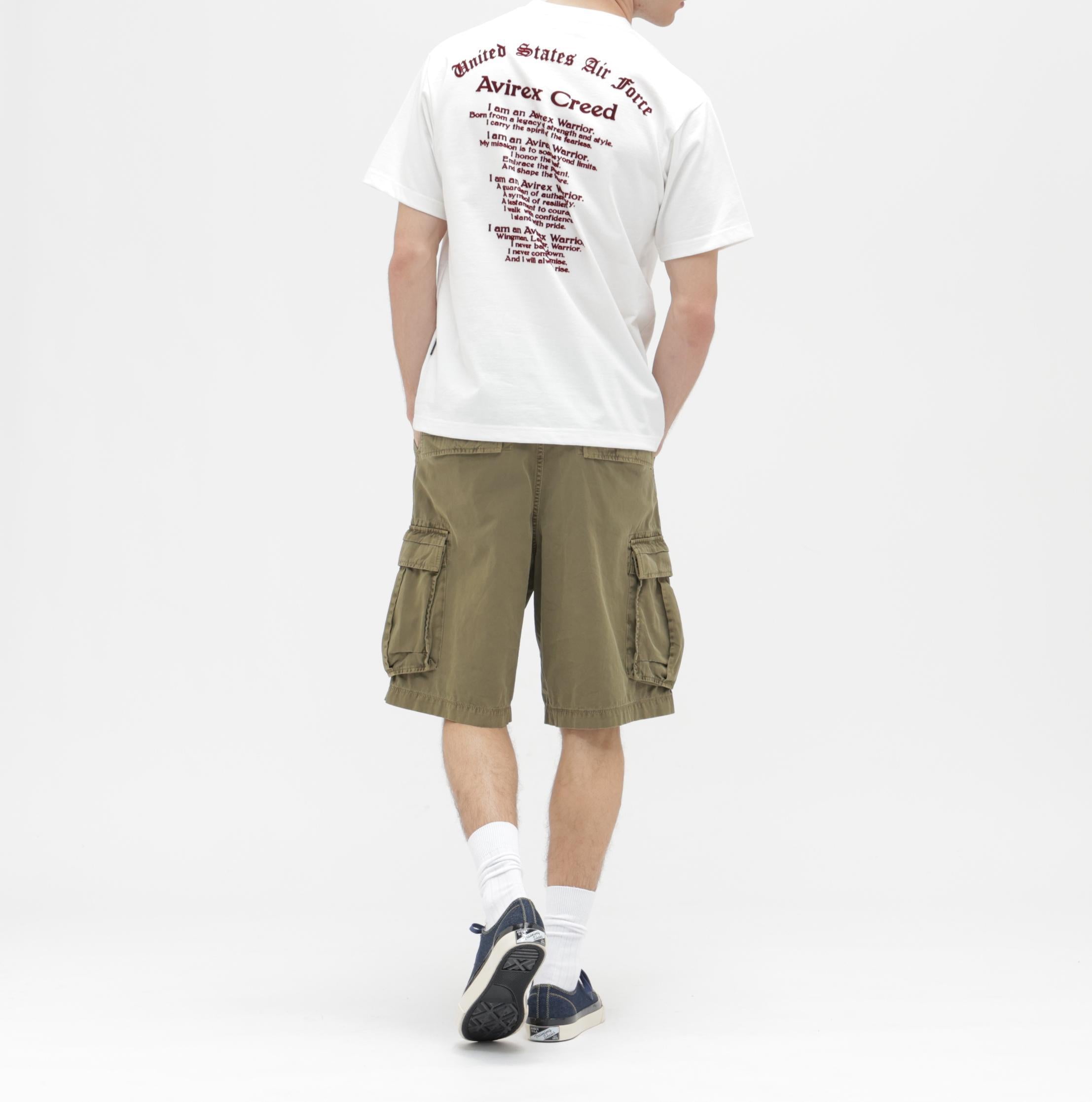 PRINT T-SHIRT ”Avirex Creed” オフホワイト3
