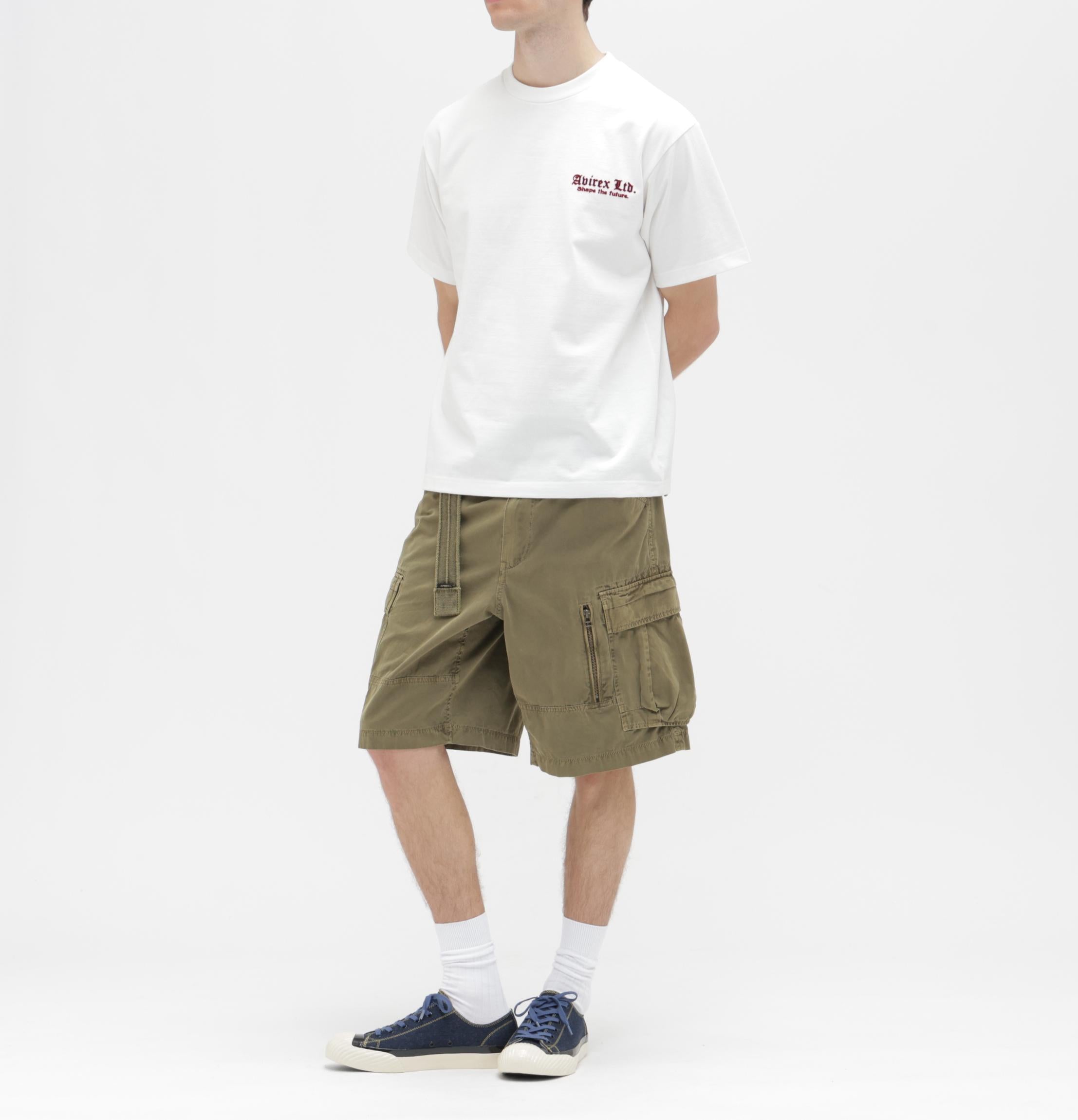 PRINT T-SHIRT ”Avirex Creed” オフホワイト3