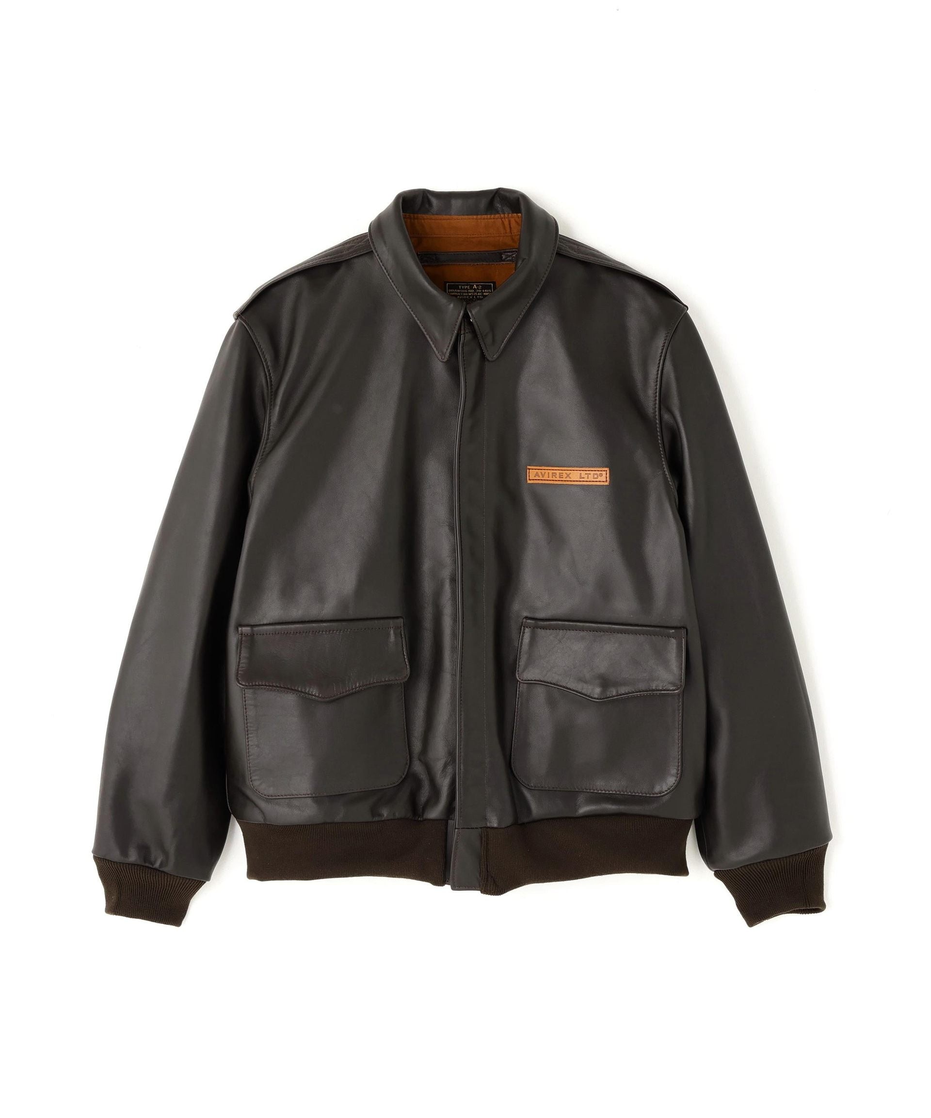 《MADE IN USA》A-2 ダークブラウン3