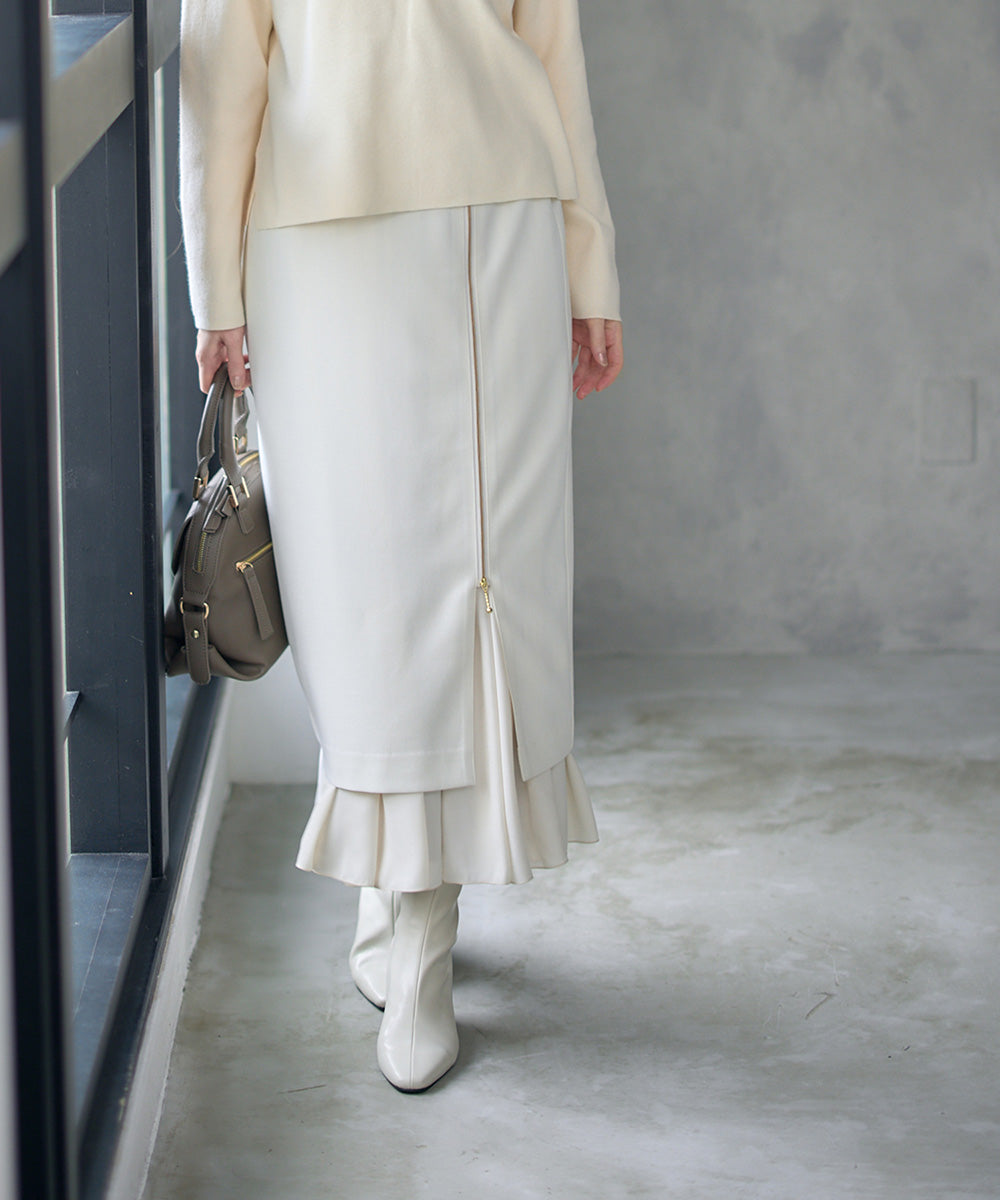 トゥエルブアジェンダ 12Twelve Agenda 3wayスカート （オフホワイト） オフホワイト