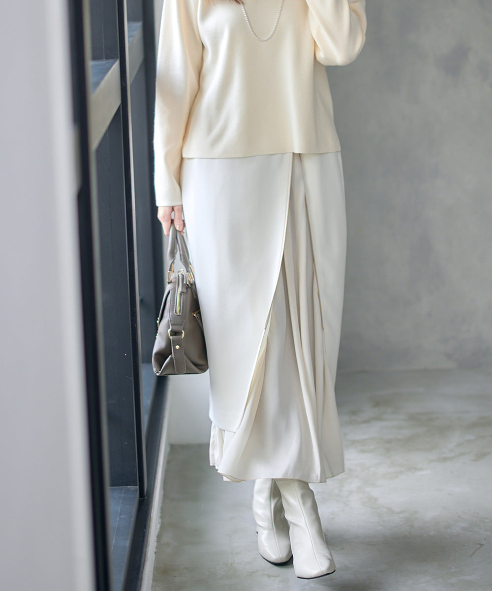 トゥエルブアジェンダ 12Twelve Agenda 3wayスカート （オフホワイト） オフホワイト