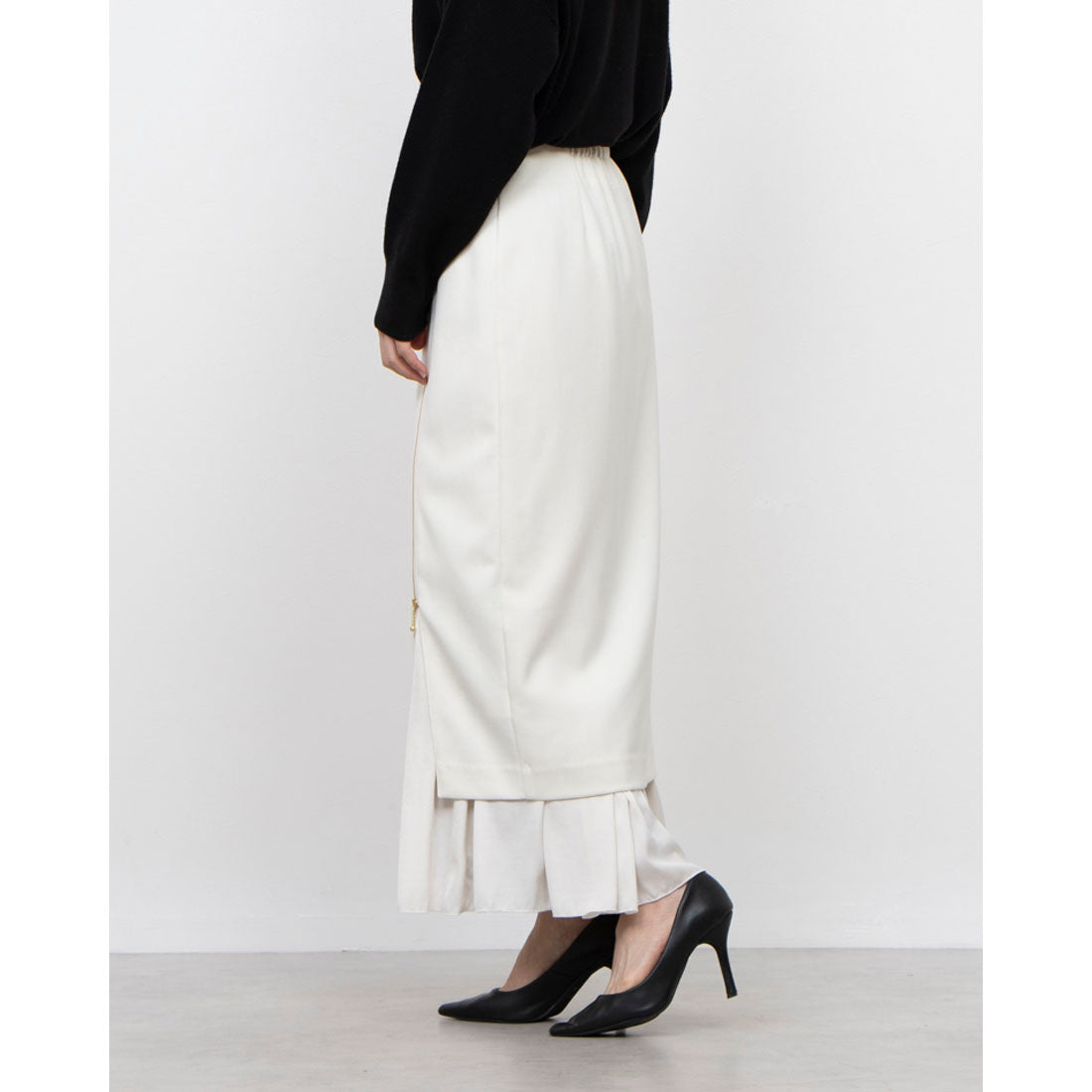 トゥエルブアジェンダ 12Twelve Agenda 3wayスカート （オフホワイト） オフホワイト