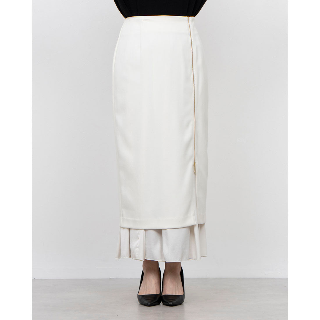 トゥエルブアジェンダ 12Twelve Agenda 3wayスカート （オフホワイト） オフホワイト
