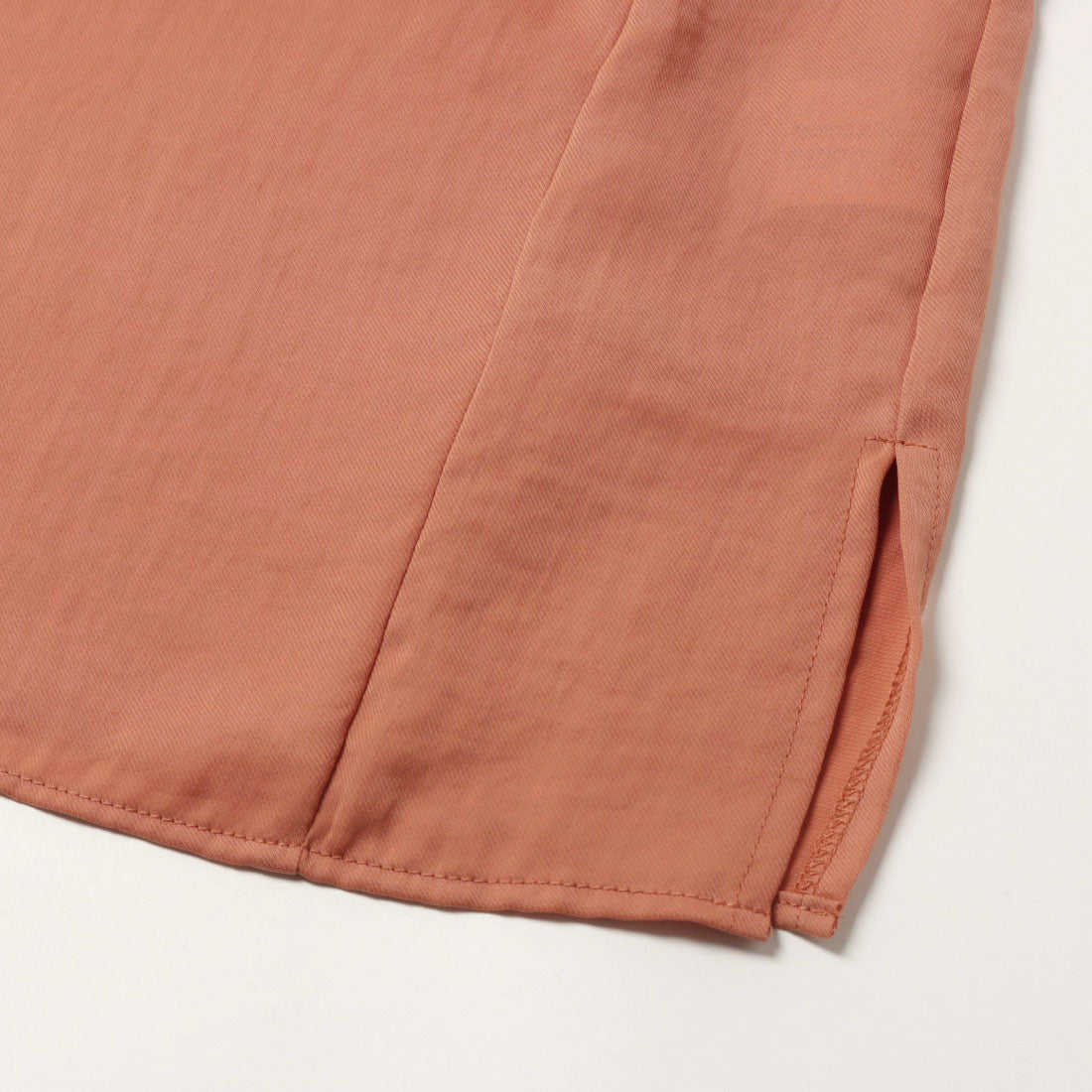 トゥエルブアジェンダ 12Twelve Agenda NANOTEXキーネックフリルスリーブブラウス （ネイビー） ネイビー