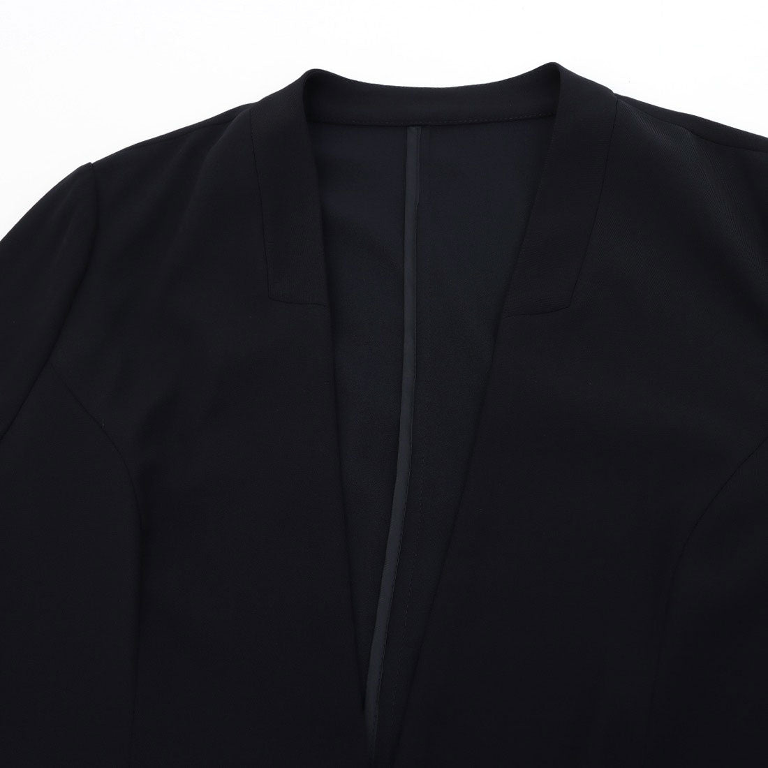 トゥエルブアジェンダ 12Twelve Agenda マシーンウォッシャブルカラーレスジャケット （ネイビー） ネイビー