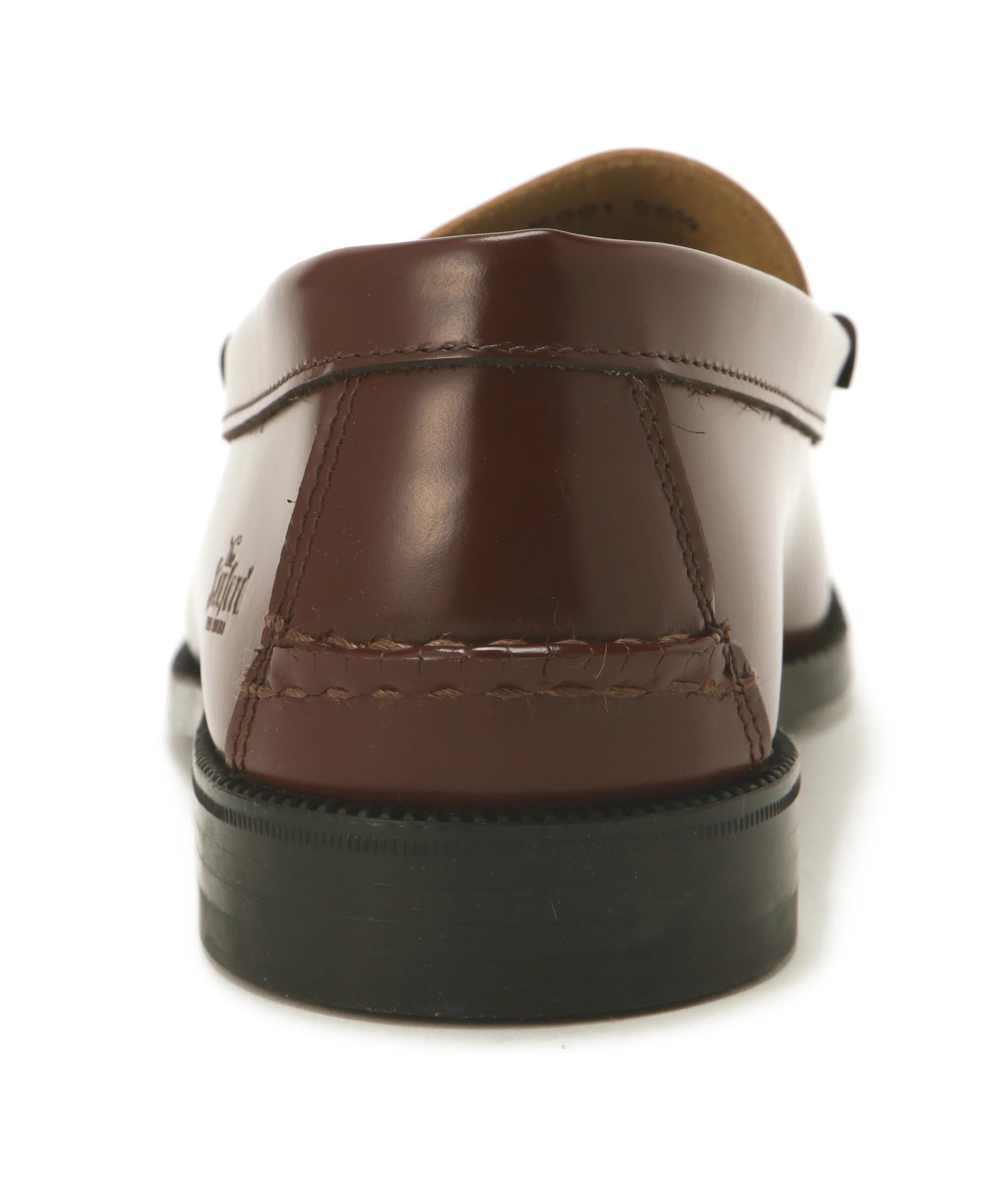 The Kenford Fineshoes/MENS COMBI LOAFERS / DARK BROWN WHITE ブラウン