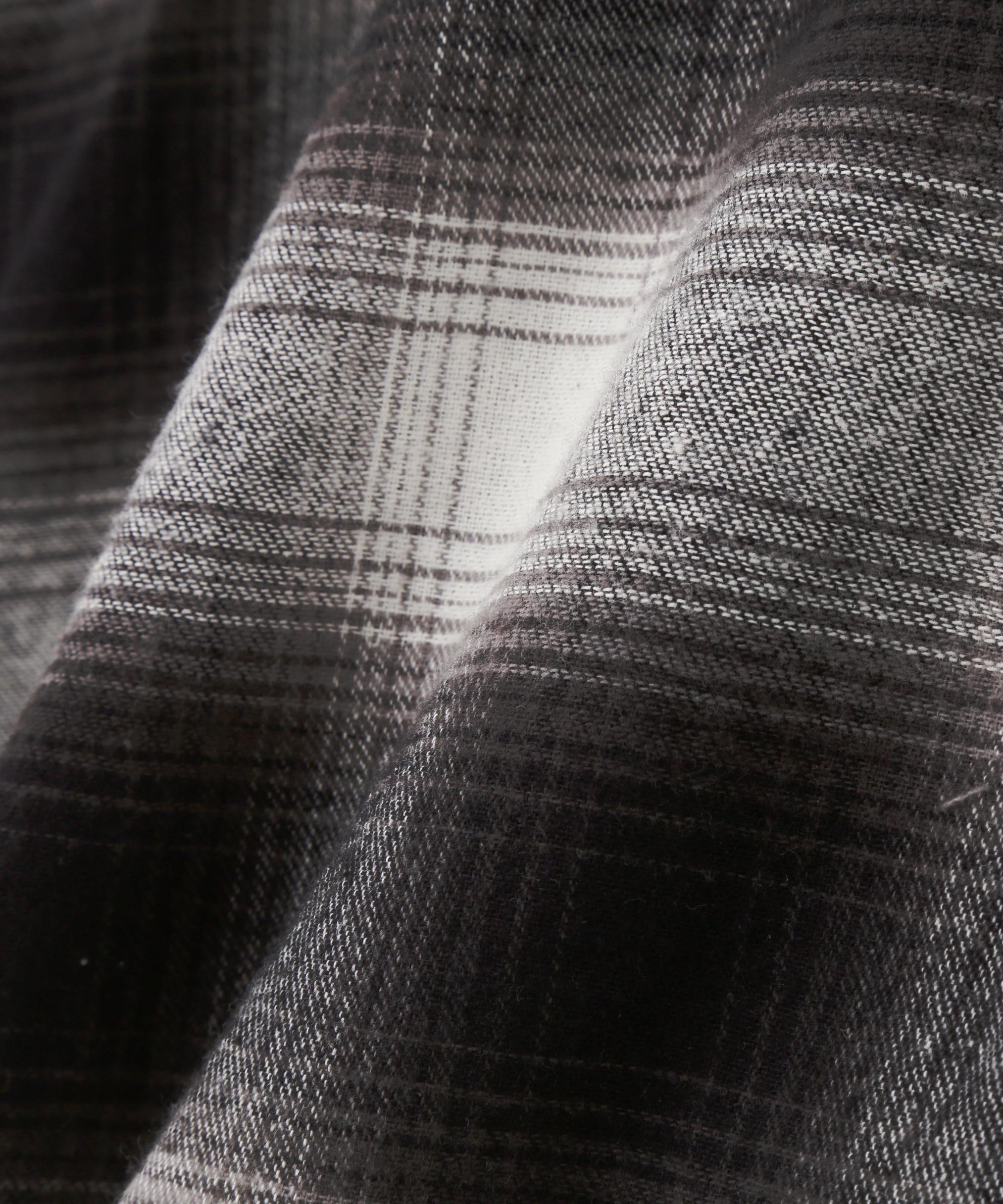 RENOVA/レノバ CUT SEAM HOODED SHIRTS ブラック