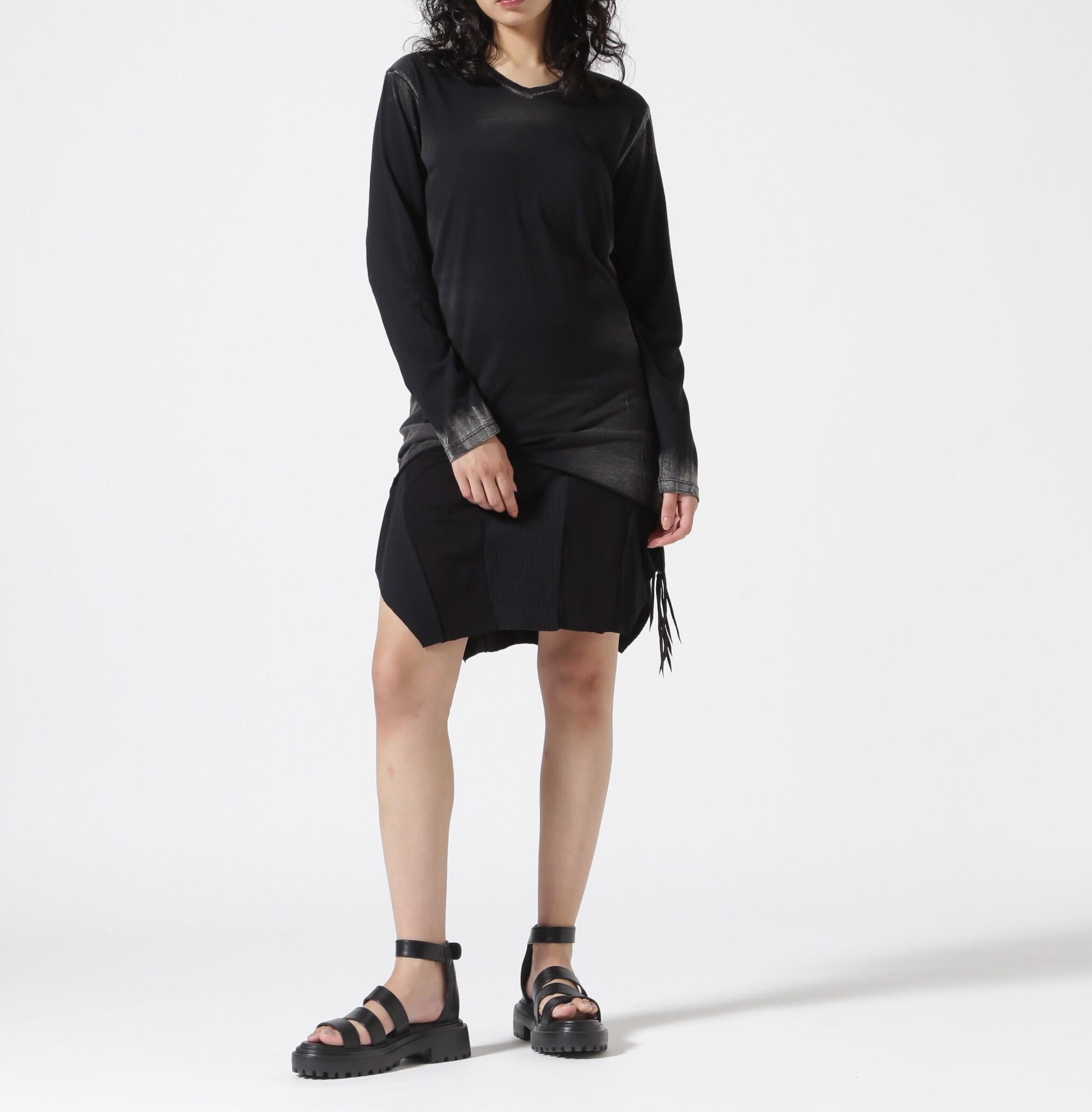 KMRii/Kemuri/Rib Skirt
