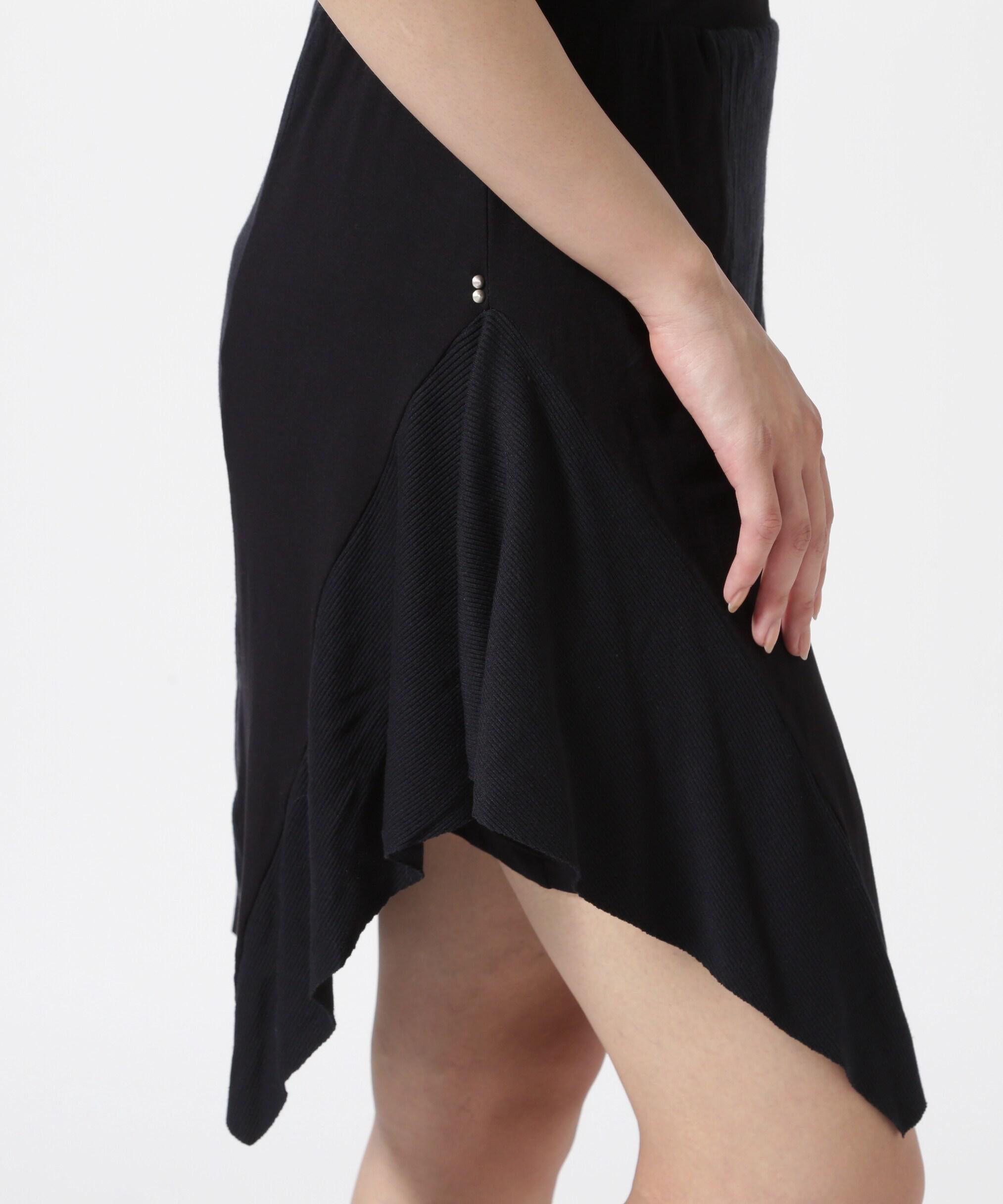 KMRii/Kemuri/Rib Skirt