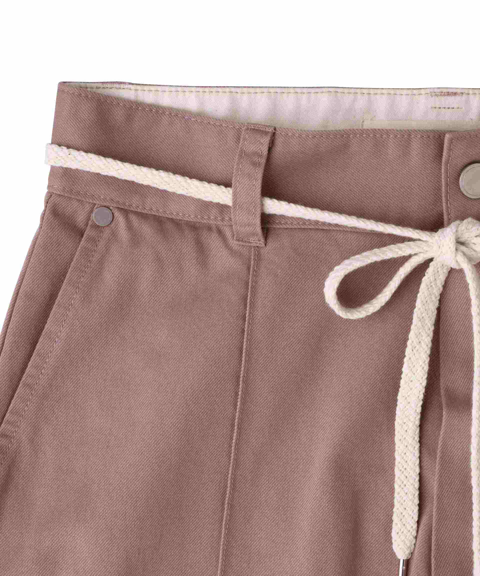 VOLTAGE CONT>OL FILTE>/ヴォルテージコントロールフィルター/PIN TUCK LOOSE CHINO ピンク