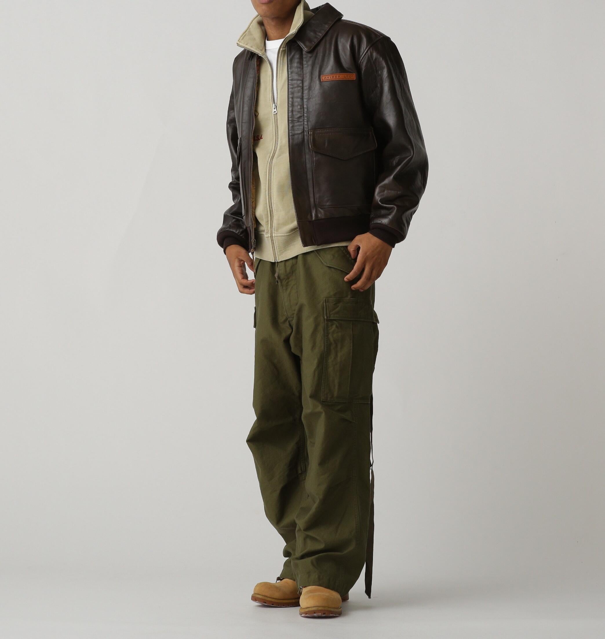 A-2 Flight Jacket Antique Lamb / A-2 Flight Jacket Antique Lamb / AVIR