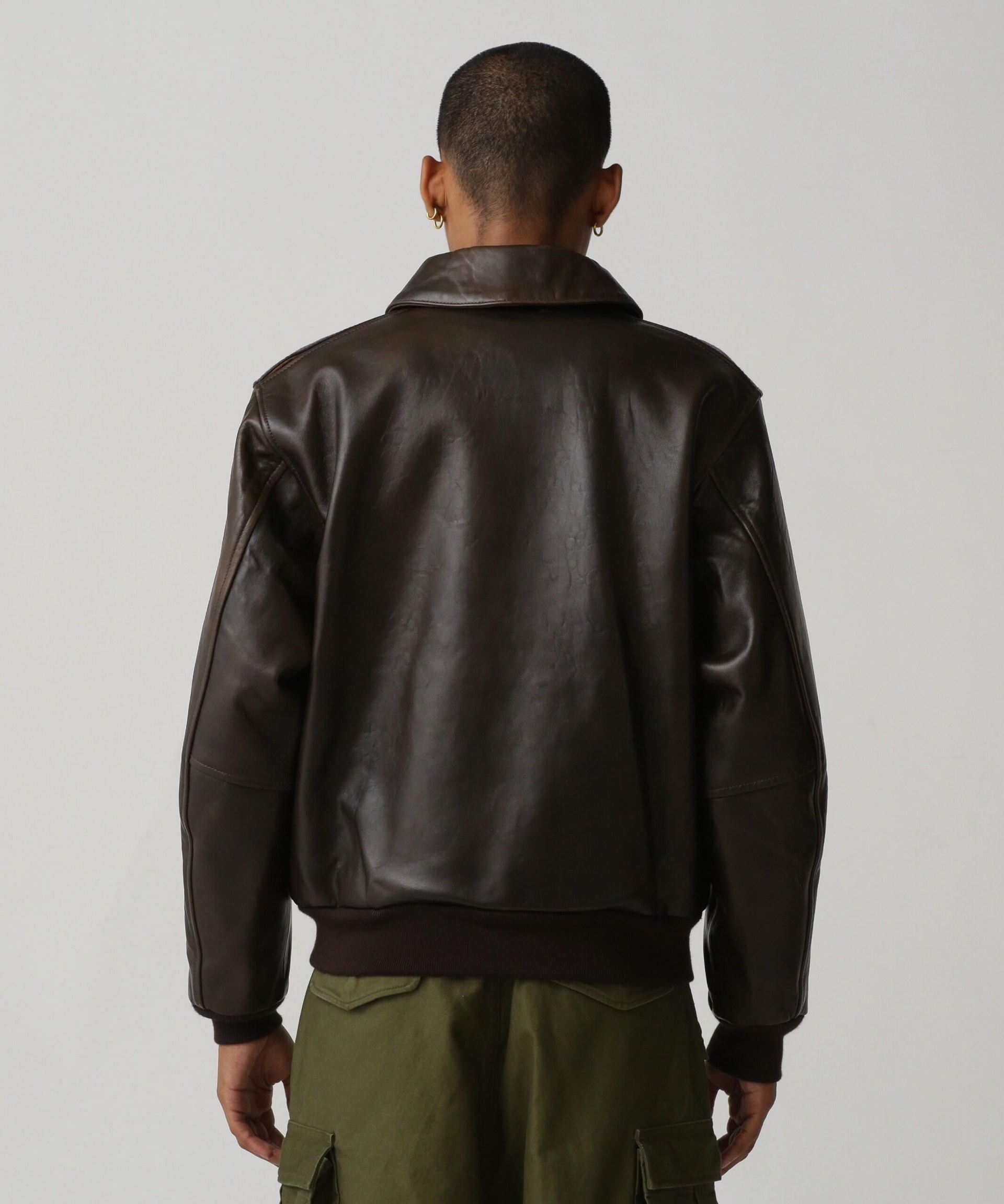 A-2 Flight Jacket Antique Lamb / A-2 Flight Jacket Antique Lamb / AVIR