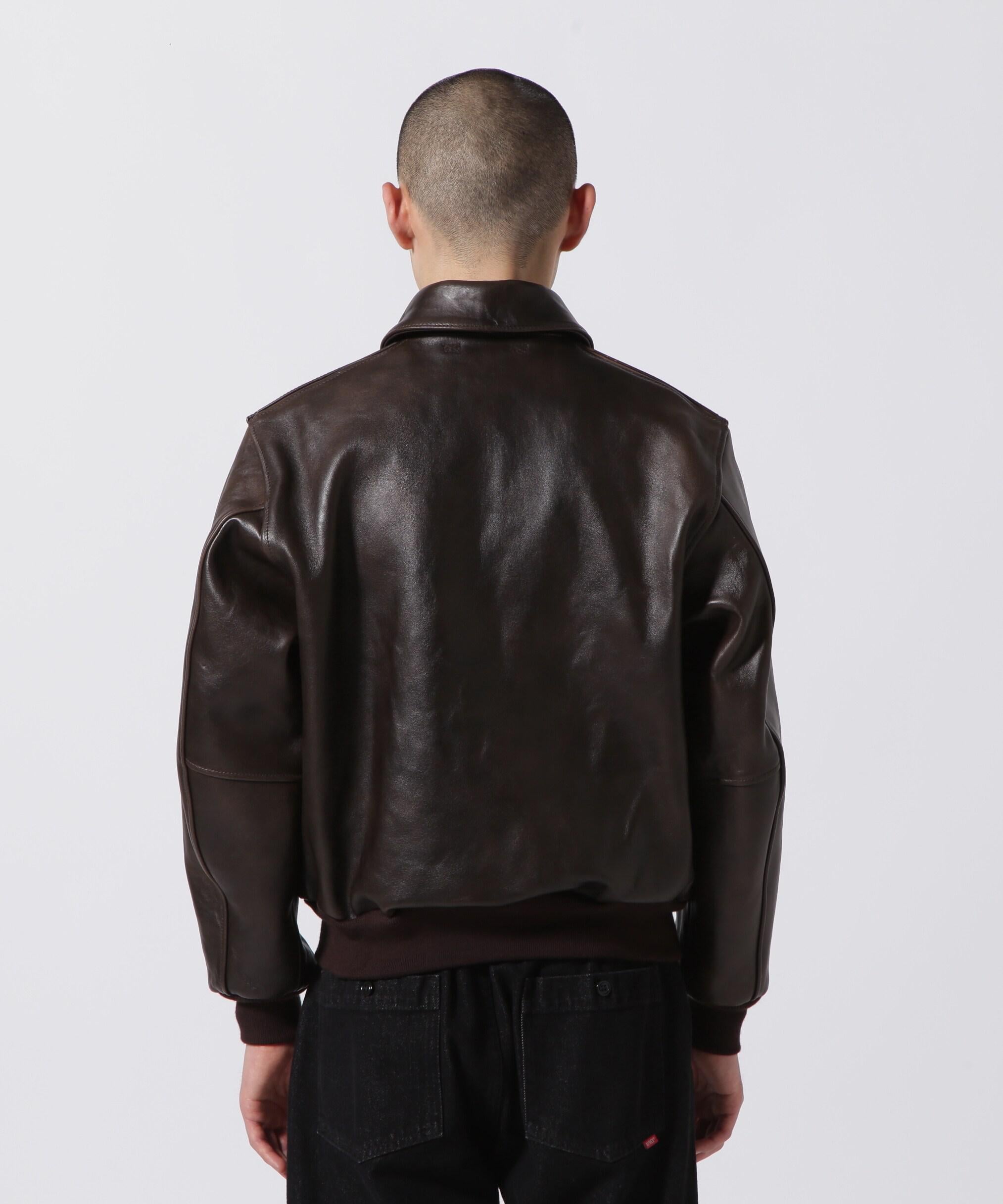 A-2 Flight Jacket Antique Lamb / A-2 Flight Jacket Antique Lamb / AVIR