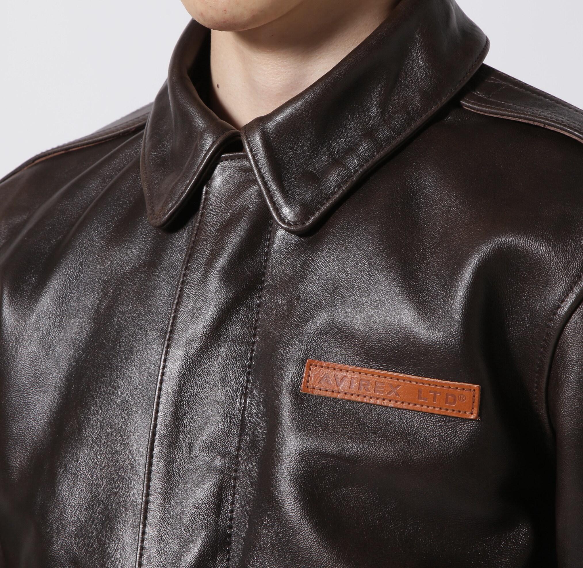 A-2 Flight Jacket Antique Lamb / A-2 Flight Jacket Antique Lamb / AVIR