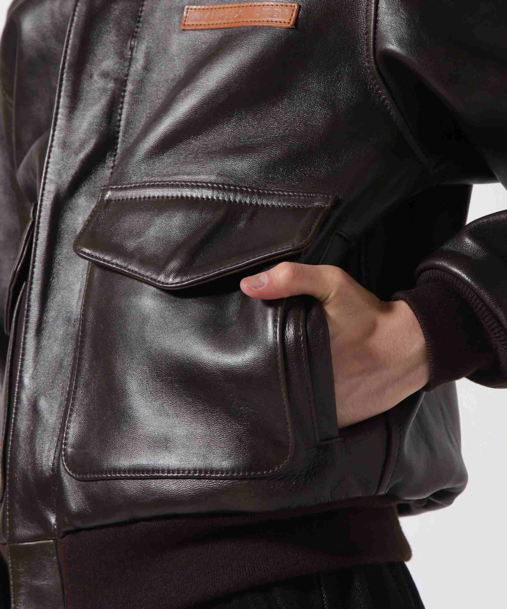 ジャケット・アウター AVIREX / A-2 rose leather fight jacket AVIREX｜A-2 FLIGHT JACKET ANTIQUE LAMB | Rakuten Fashion(楽天