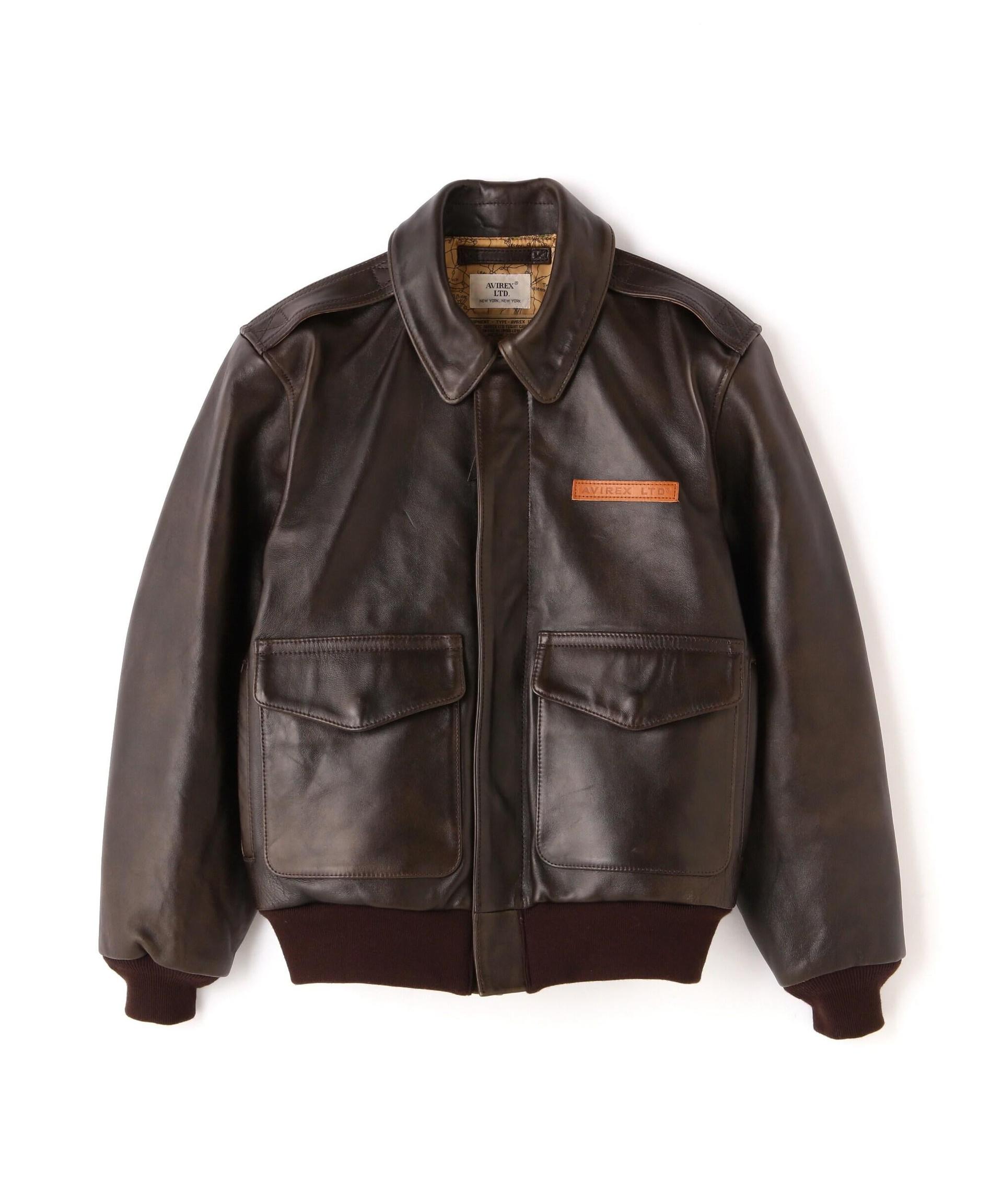 A-2 Flight Jacket Antique Lamb / A-2 Flight Jacket Antique Lamb / AVIR